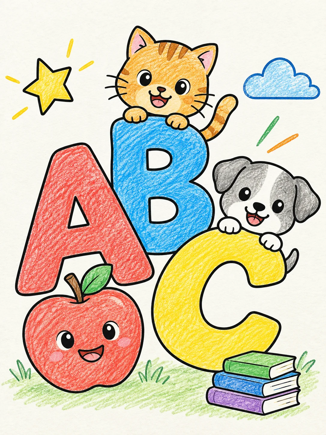 Alphabet Coloring Pages