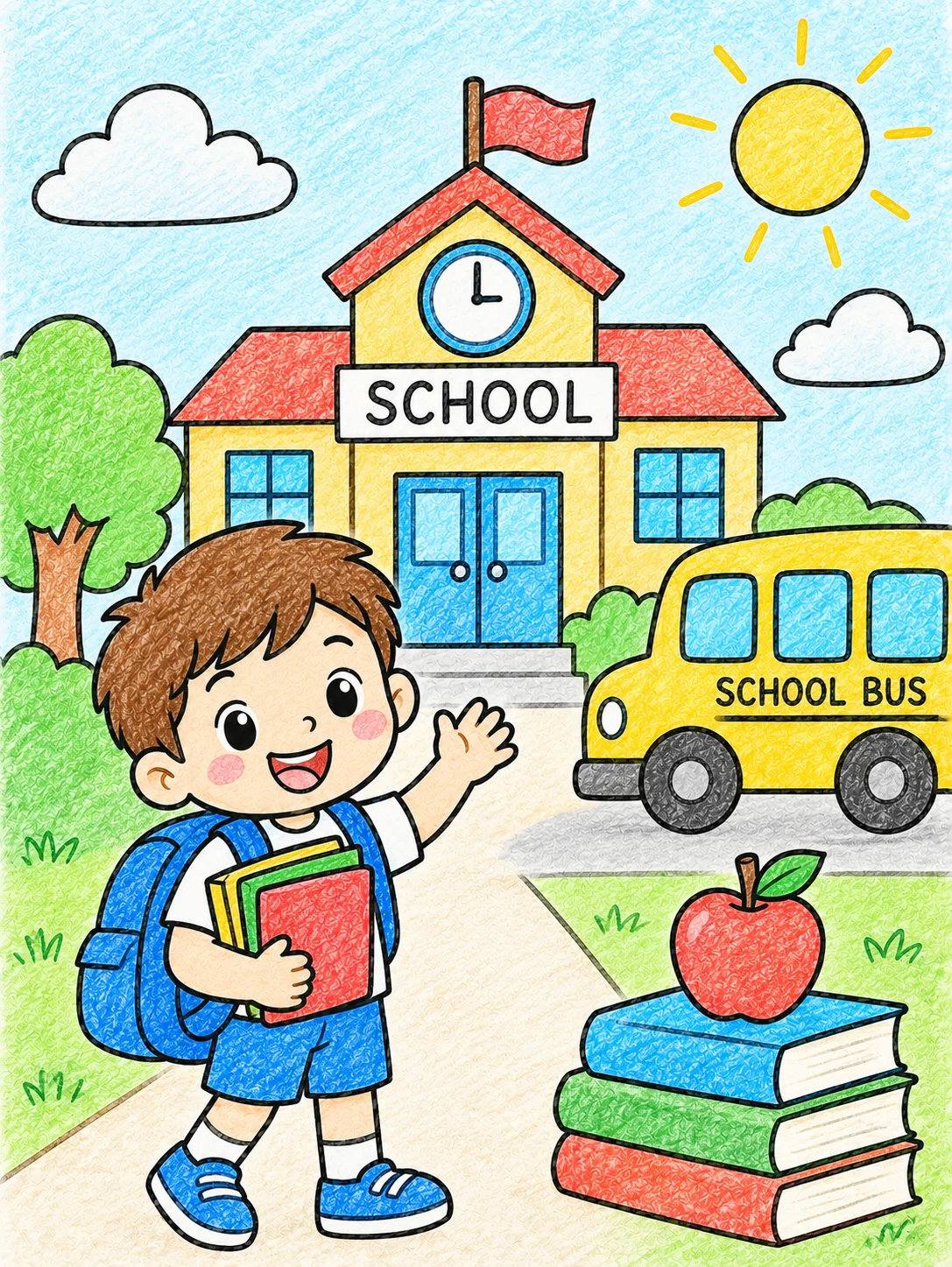 Back To School Coloring Pages