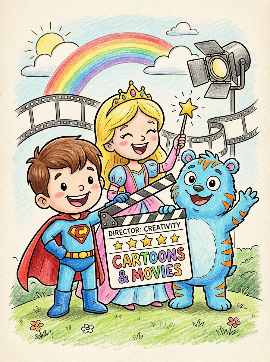 Cartoons & Movies Coloring Pages