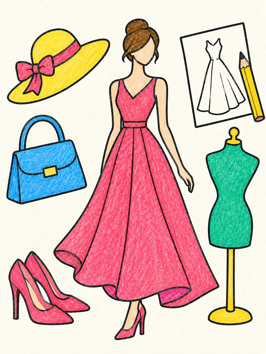 Fashion Coloring Pages