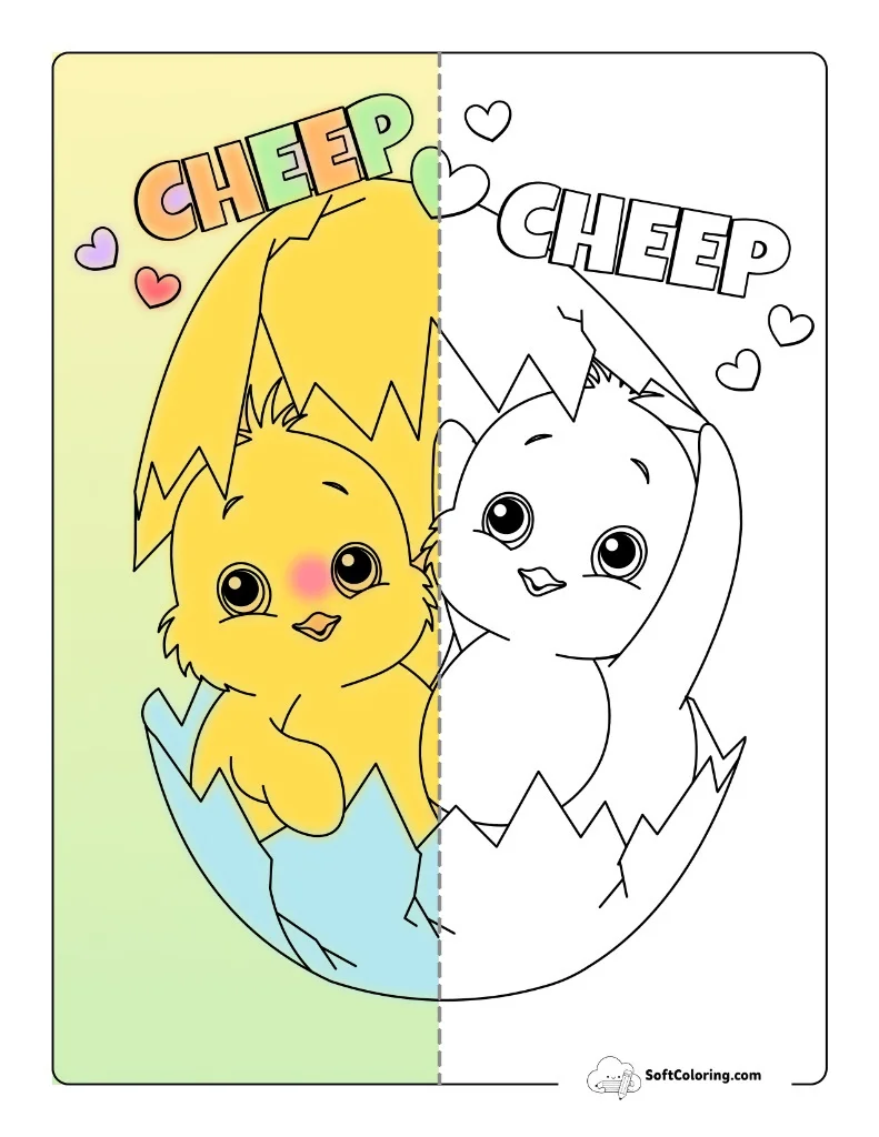 Cute Coloring Pages
