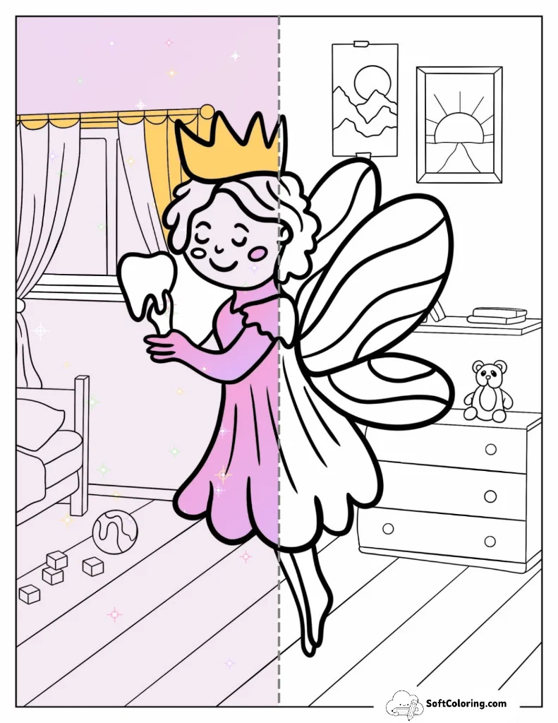 Fairy Coloring Pages