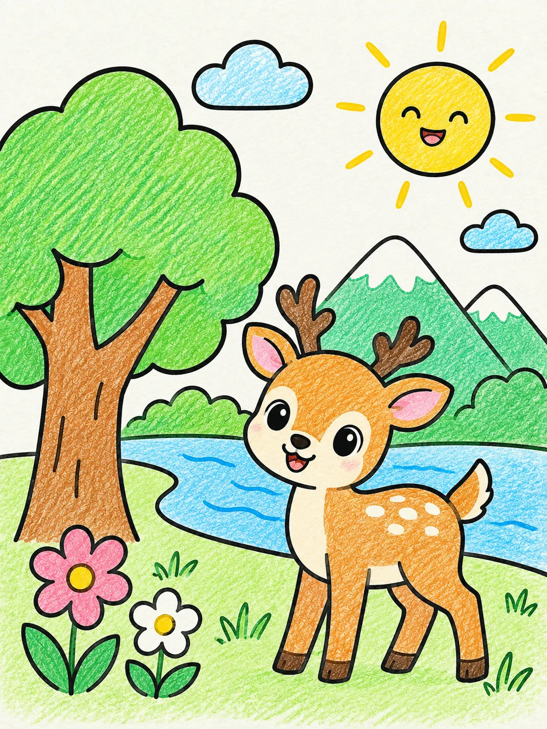 Nature Coloring Pages