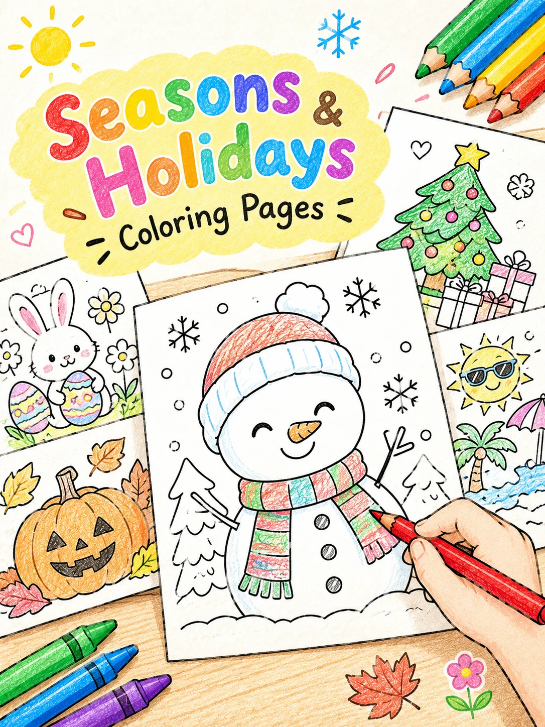 Seasons & Holidays Coloring Pages
