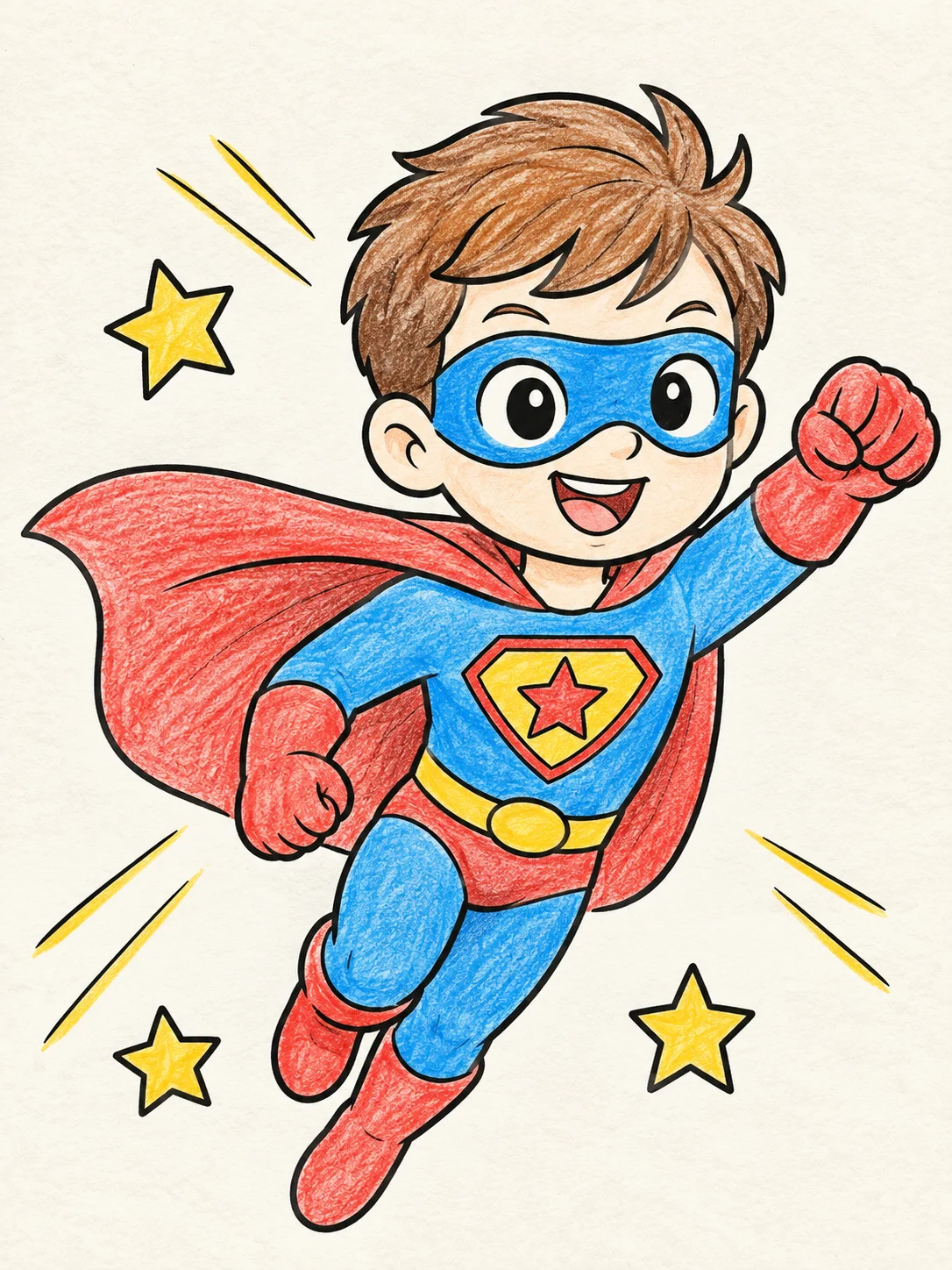 Superhero Coloring Pages