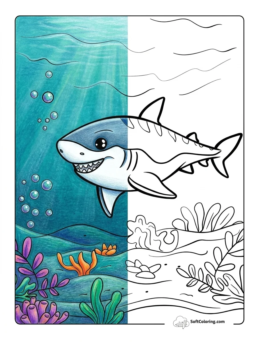 Ocean Coloring Pages