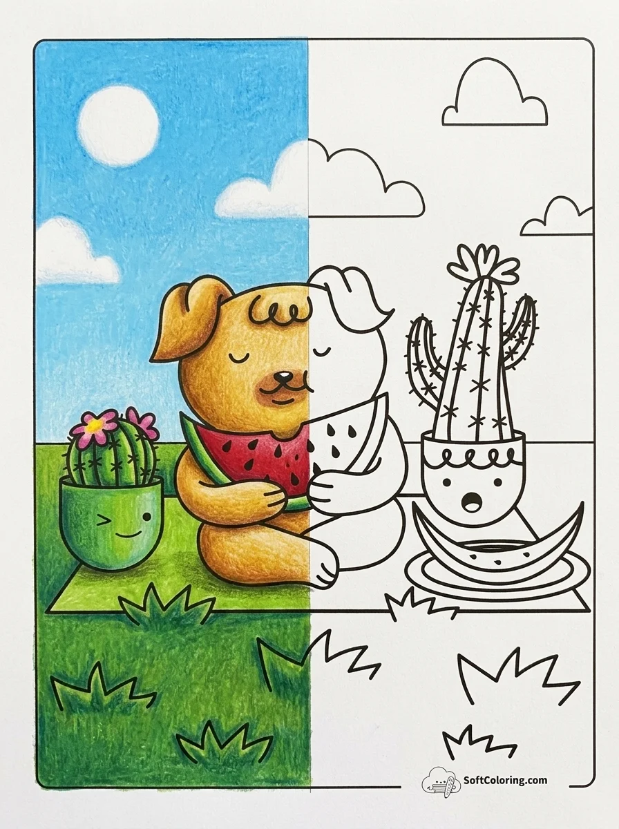 Cozy Coloring Pages