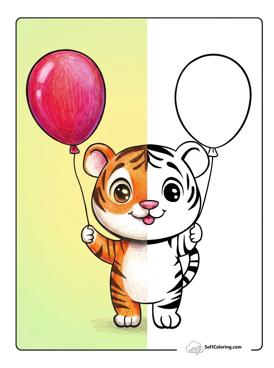 Tiger Coloring Pages