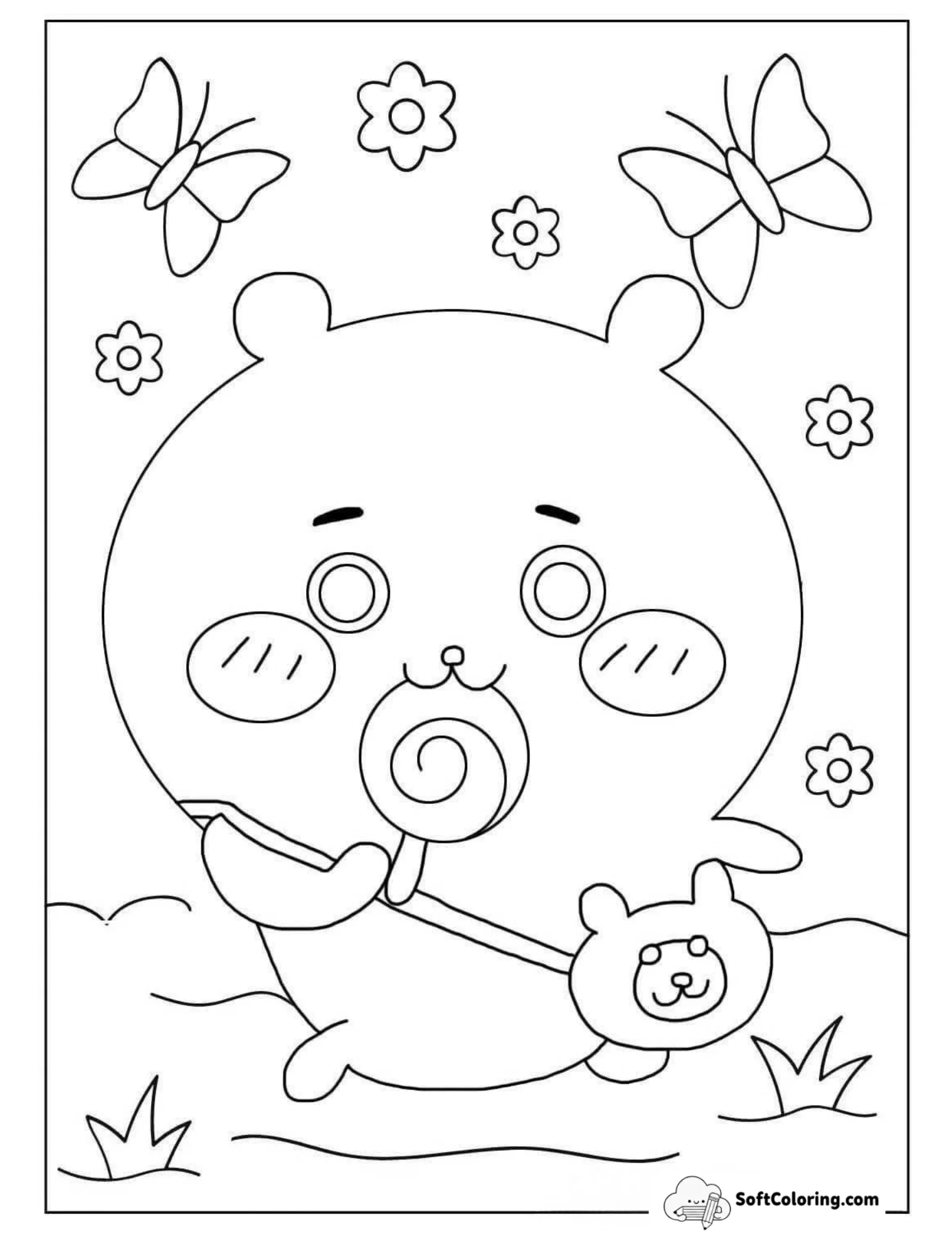 Chiikawa Coloring Pages