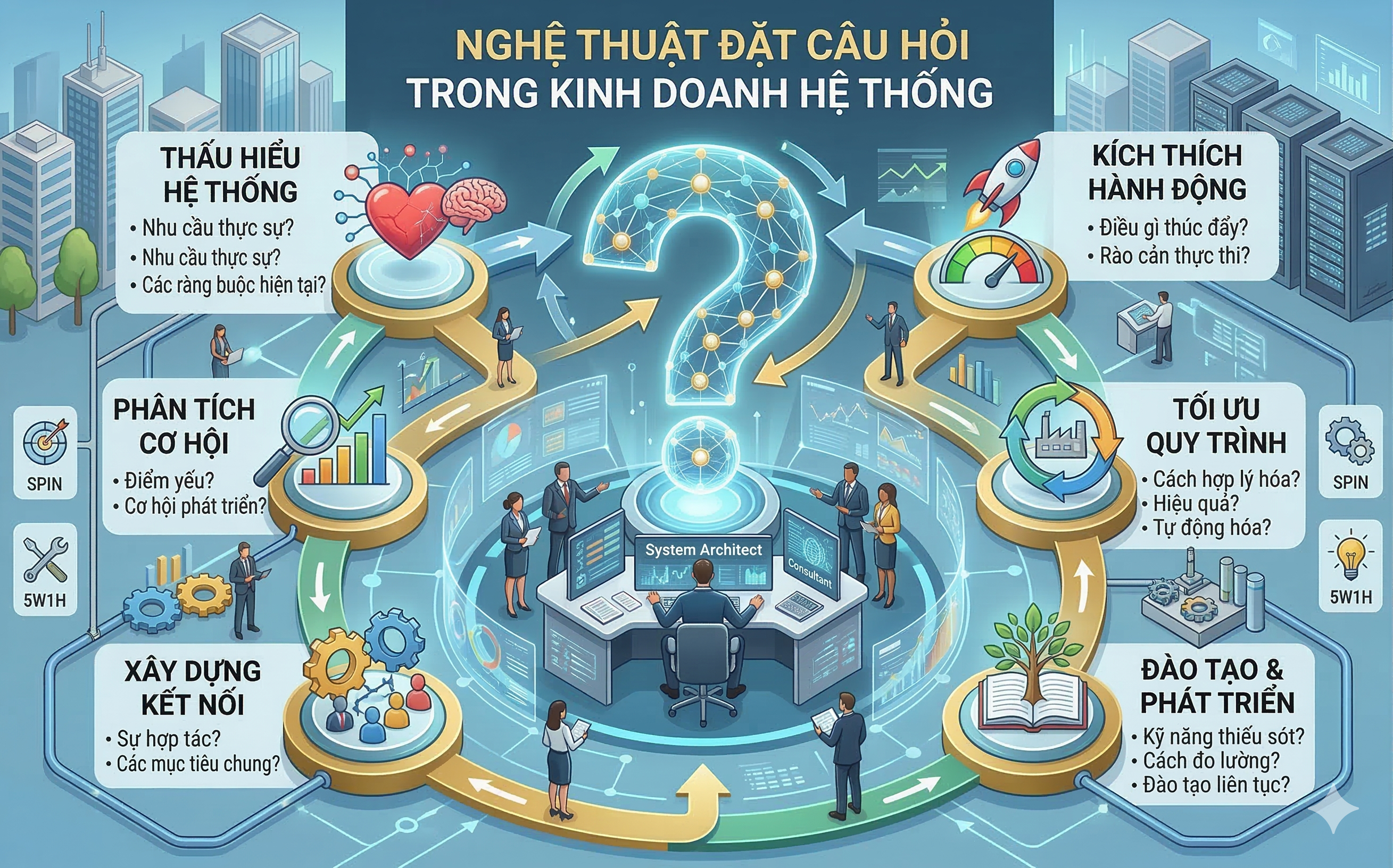 Nghệ thuật đặt câu hỏi trong kinh doanh hệ thống