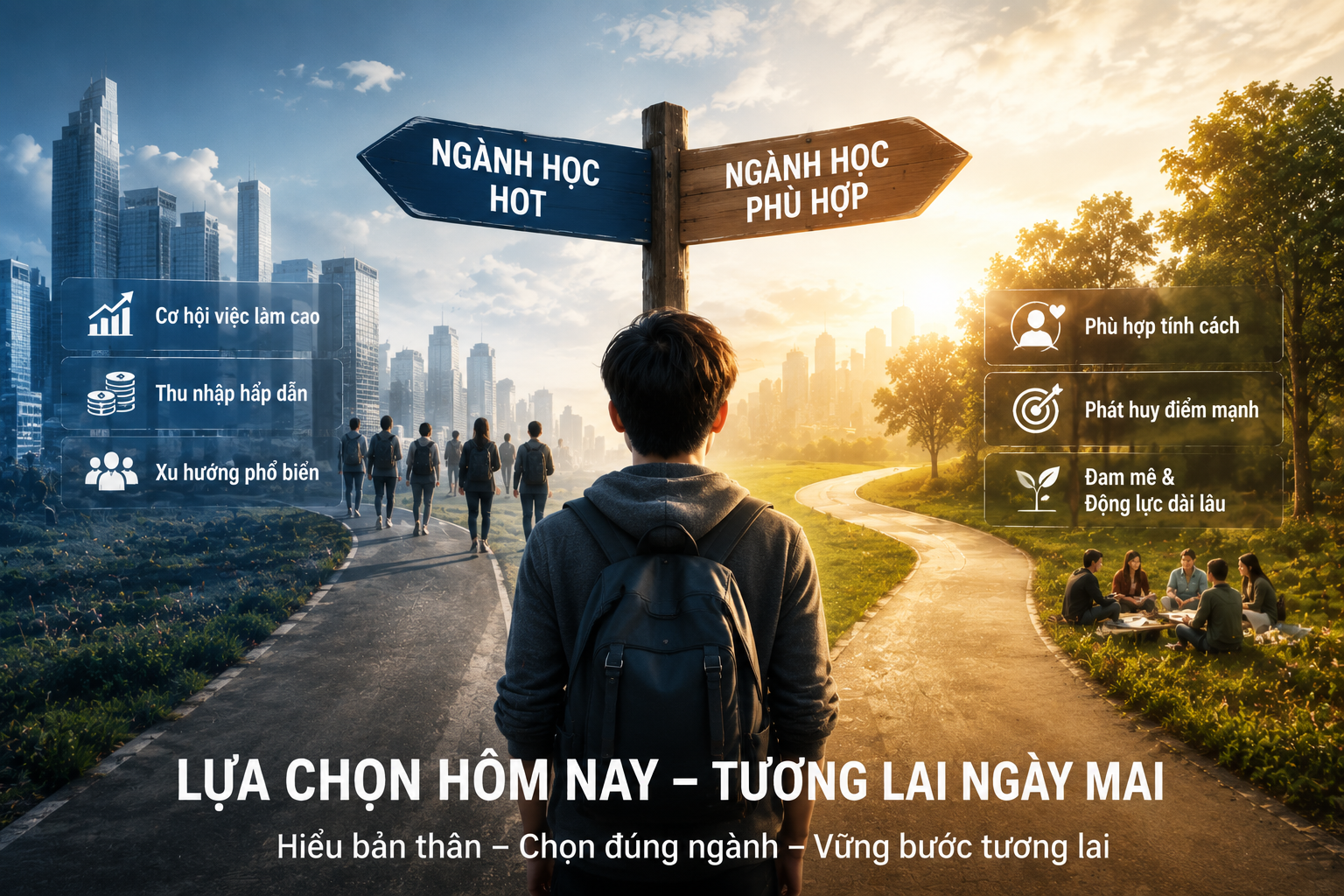 chọn ngành học đúng hôm nay - tương lai ngày mai