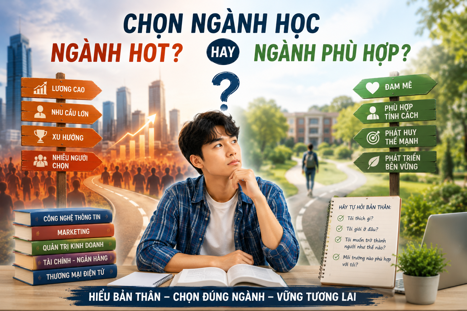 chọn ngành học phù hợp
