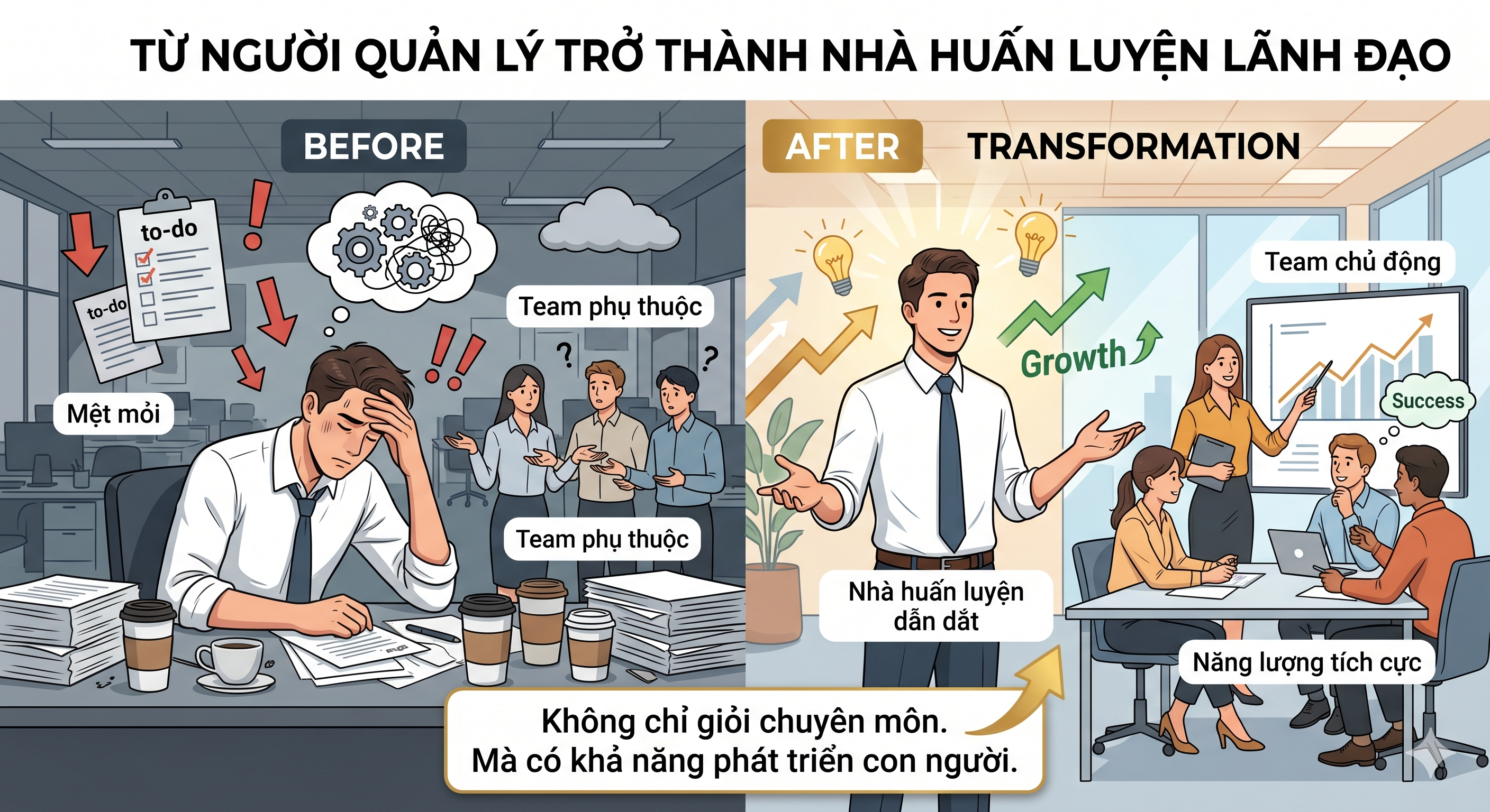 Nhà Huấn Luyện Lãnh Đạo – Coaching & DISC Trong Phát Triển Đội Nhóm