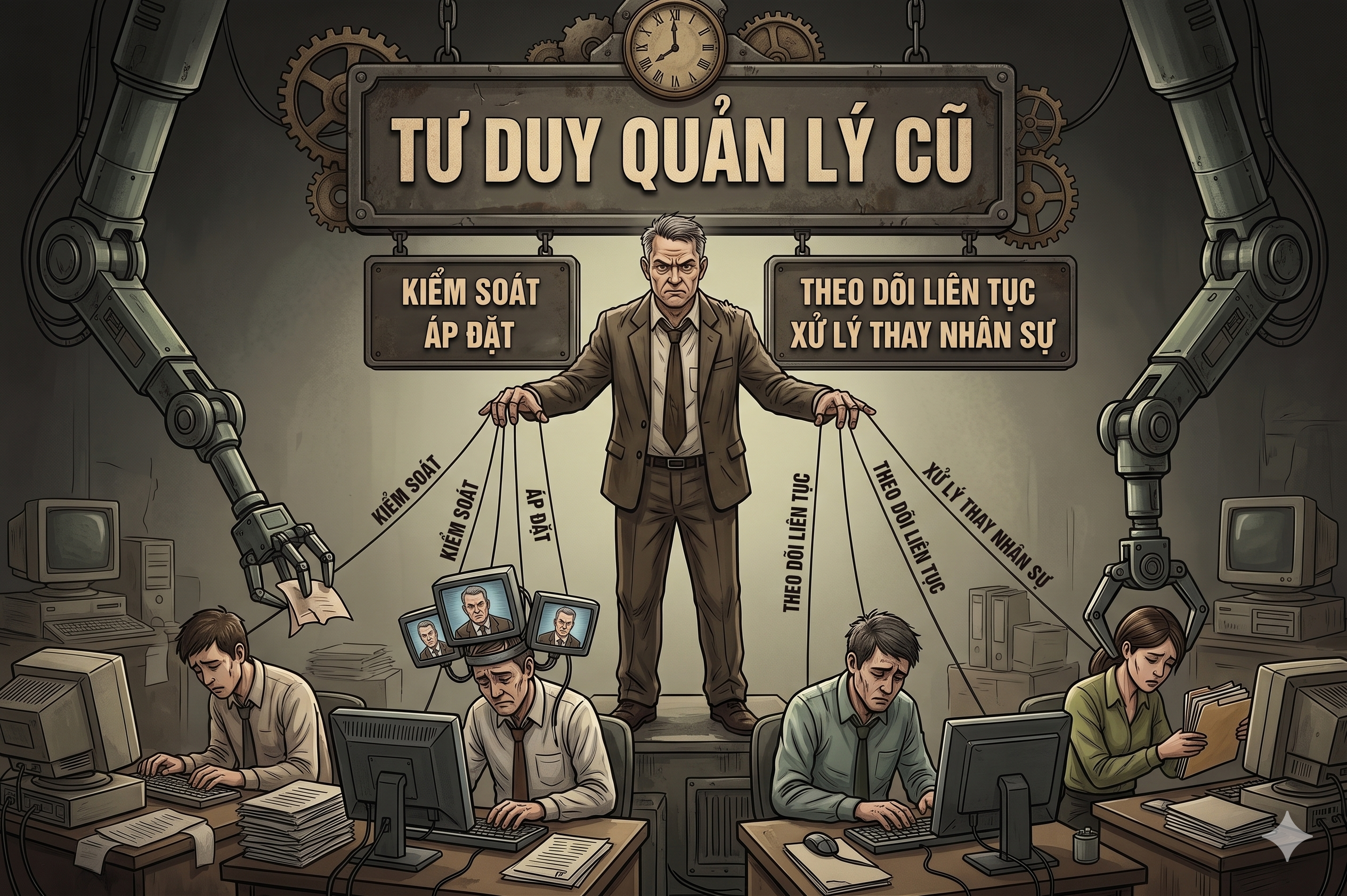 Nhà huấn luyện lãnh đạo tư duy cũ