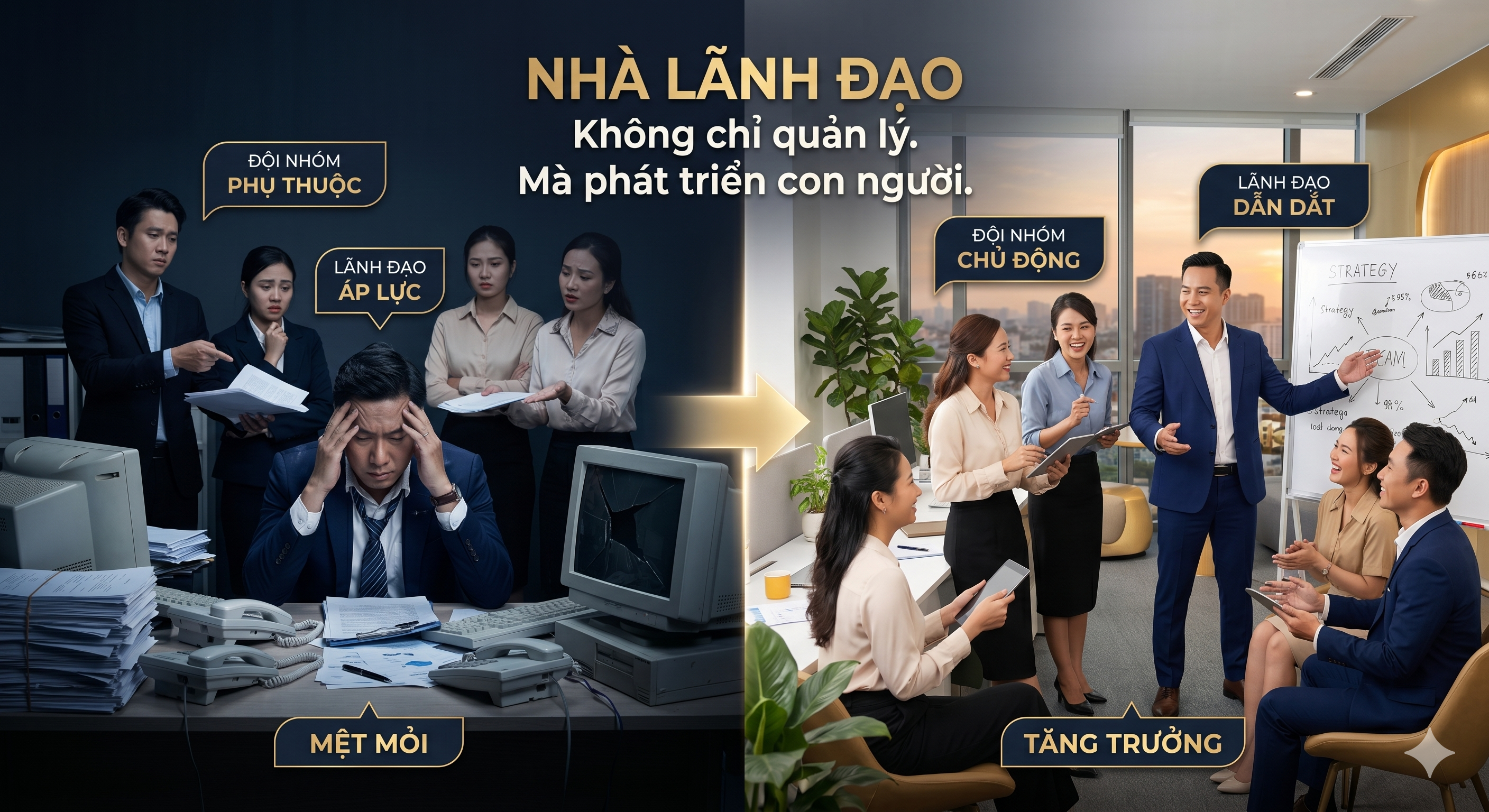 Nhà Lãnh Đạo Cần Hiểu Đội Nhóm Để Dẫn Dắt Hiệu Quả