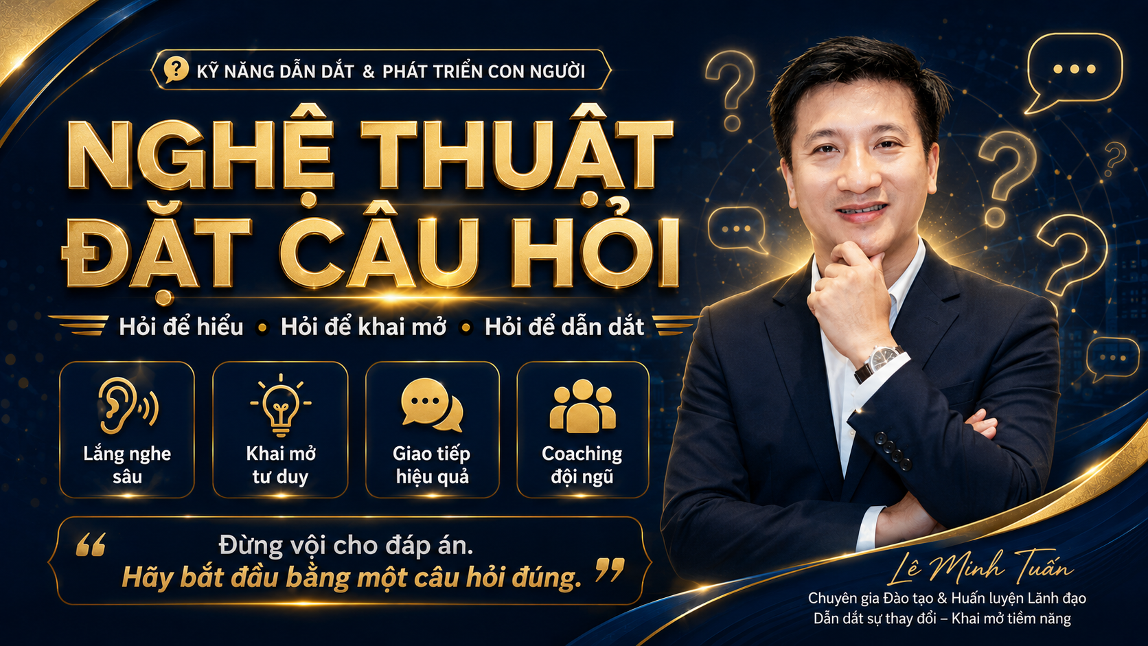 Nghệ thuật đặt câu hỏi: Kỹ năng lãnh đạo