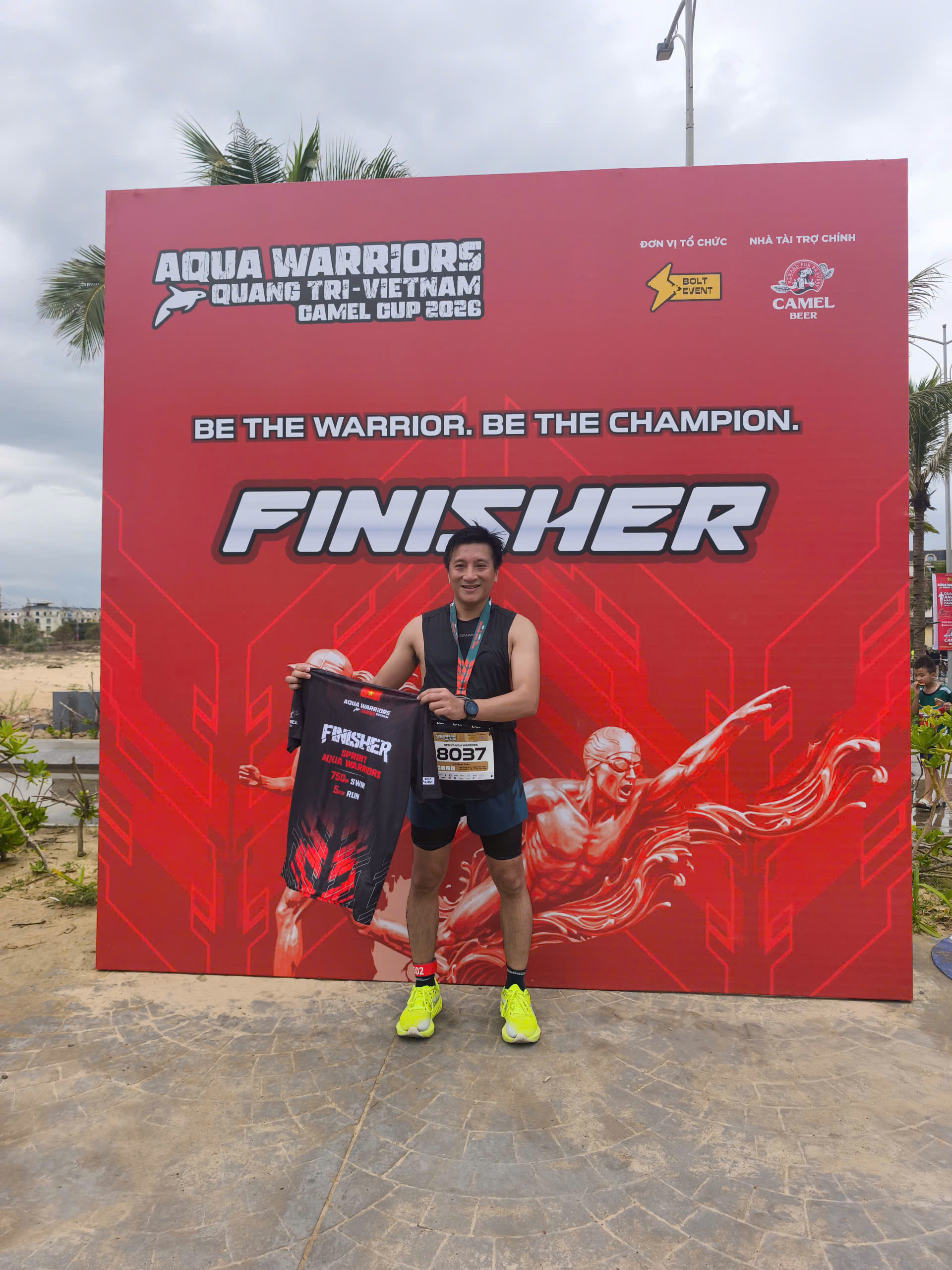 Aqua Warriors 750m bơi 5km chạy