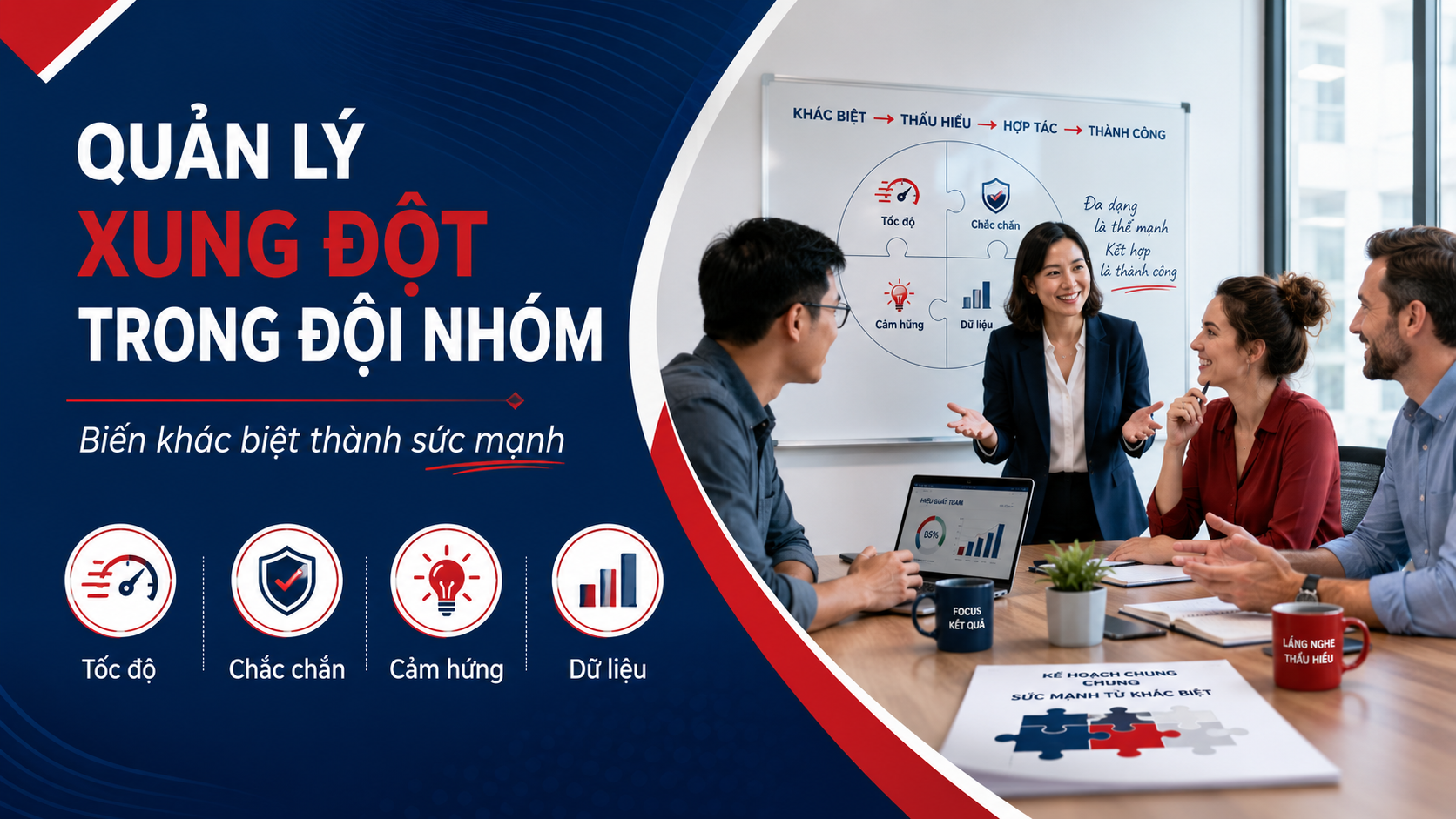 Quản Lý Xung Đột Trong Đội Nhóm: Biến Khác Biệt Thành Sức Mạnh