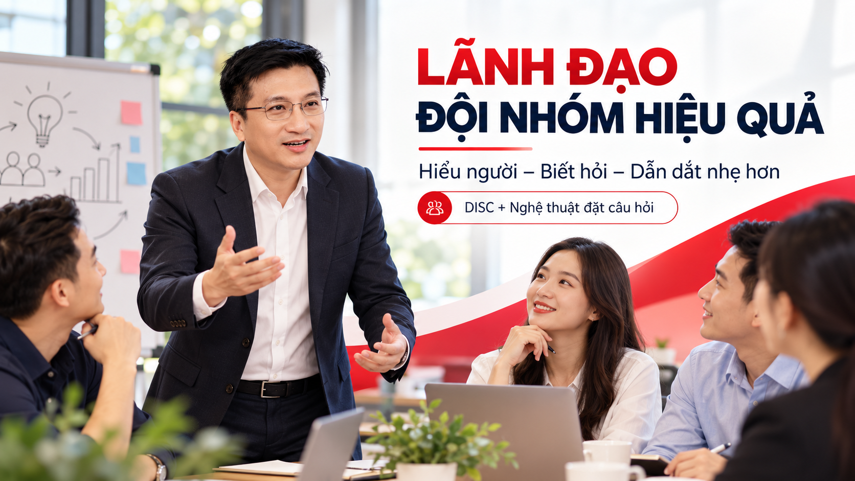 Lãnh đạo đội nhóm hiệu quả