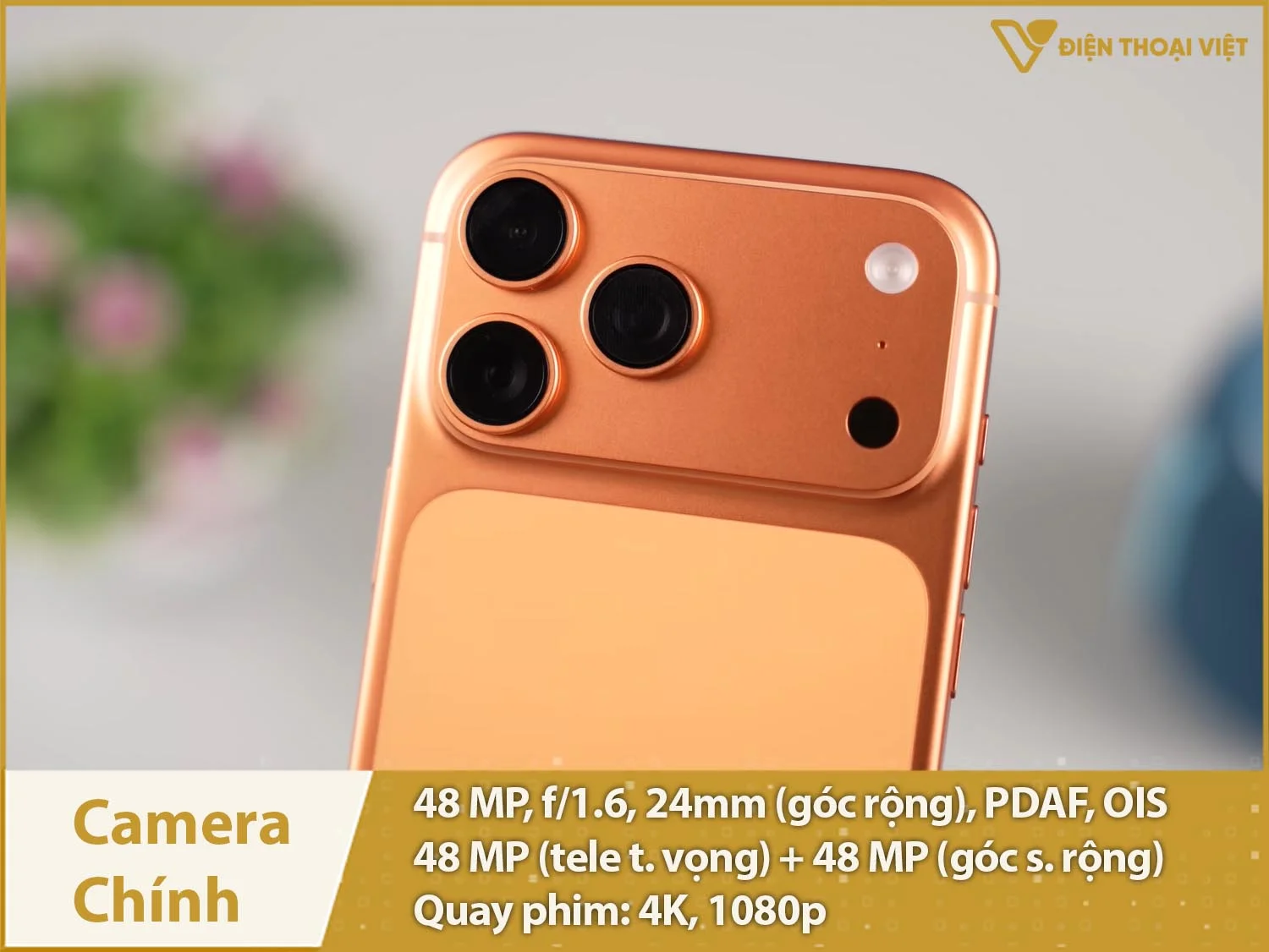 3 camera đều 48MP xuất sắc & Quay phim 4K