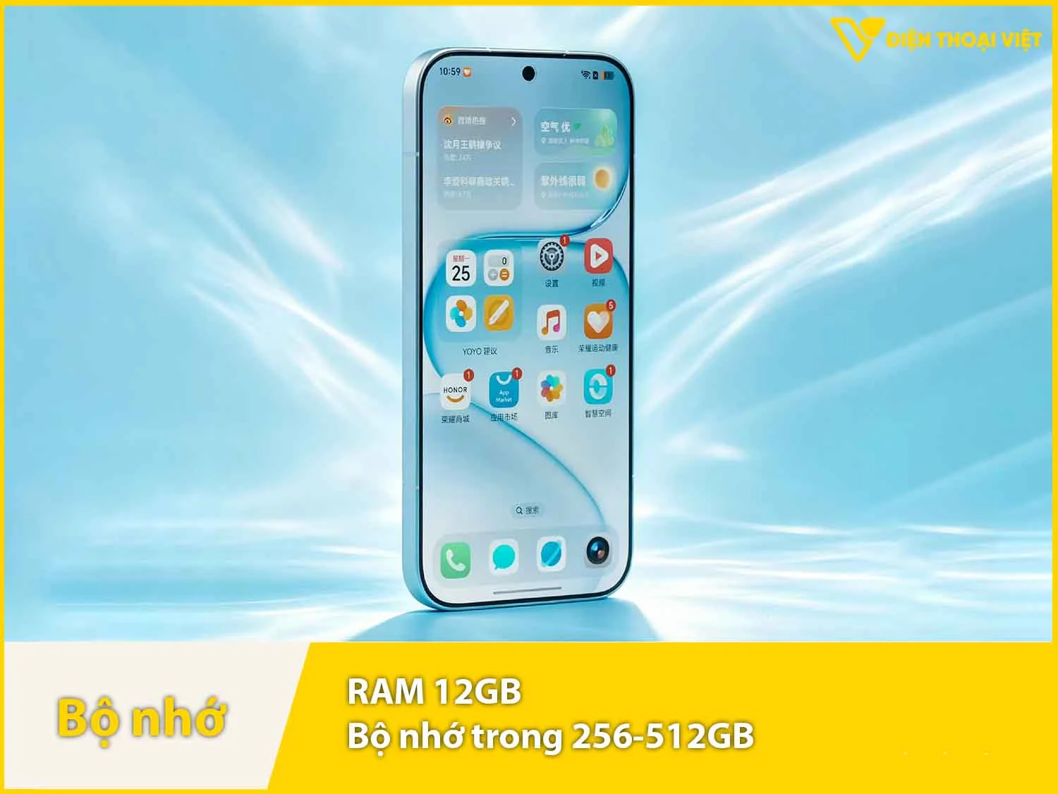 RAM 12GB & Bộ nhớ trong 256GB-512GB