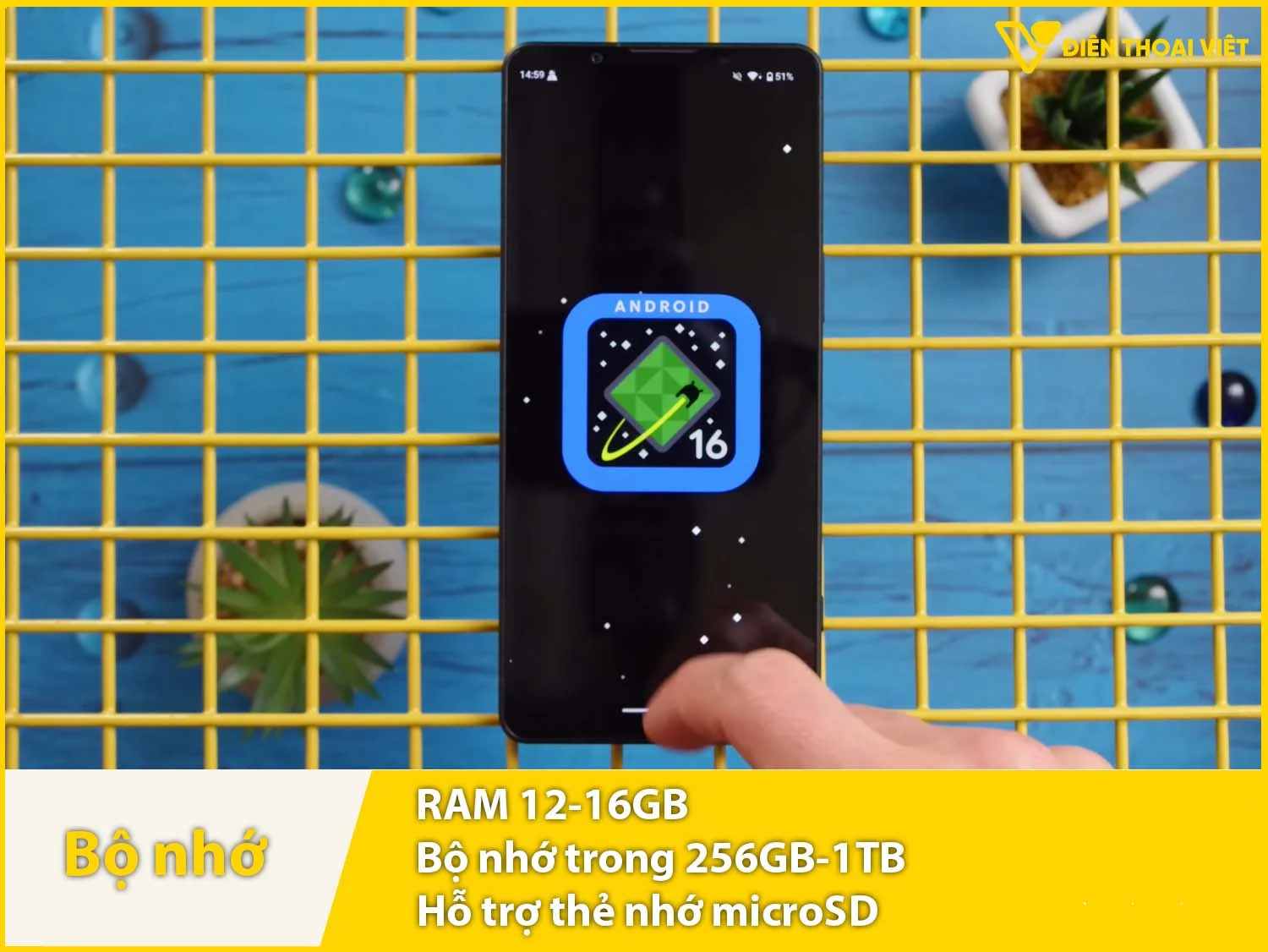 Sony Xperia 1 VIII có RAM 12-16GB & Bộ nhớ trong 256GB-1TB