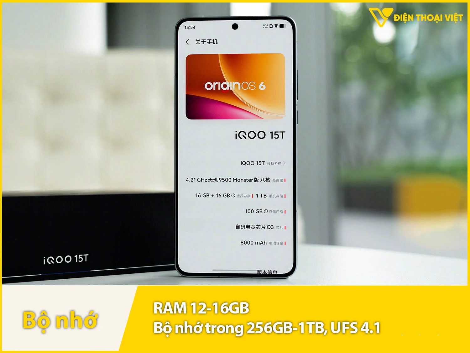 RAM 12-16GB & Bộ nhớ trong 256GB-1TB
