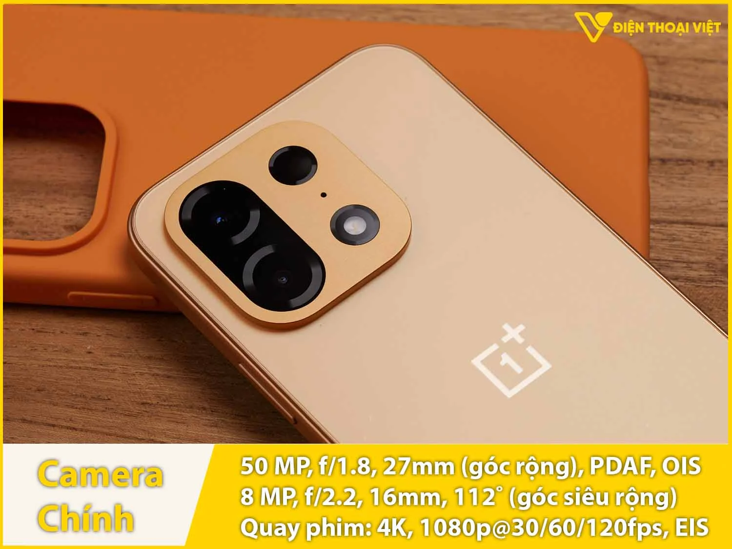 Camera sau 50MP + Siêu rộng 8MP & Quay video 4K
