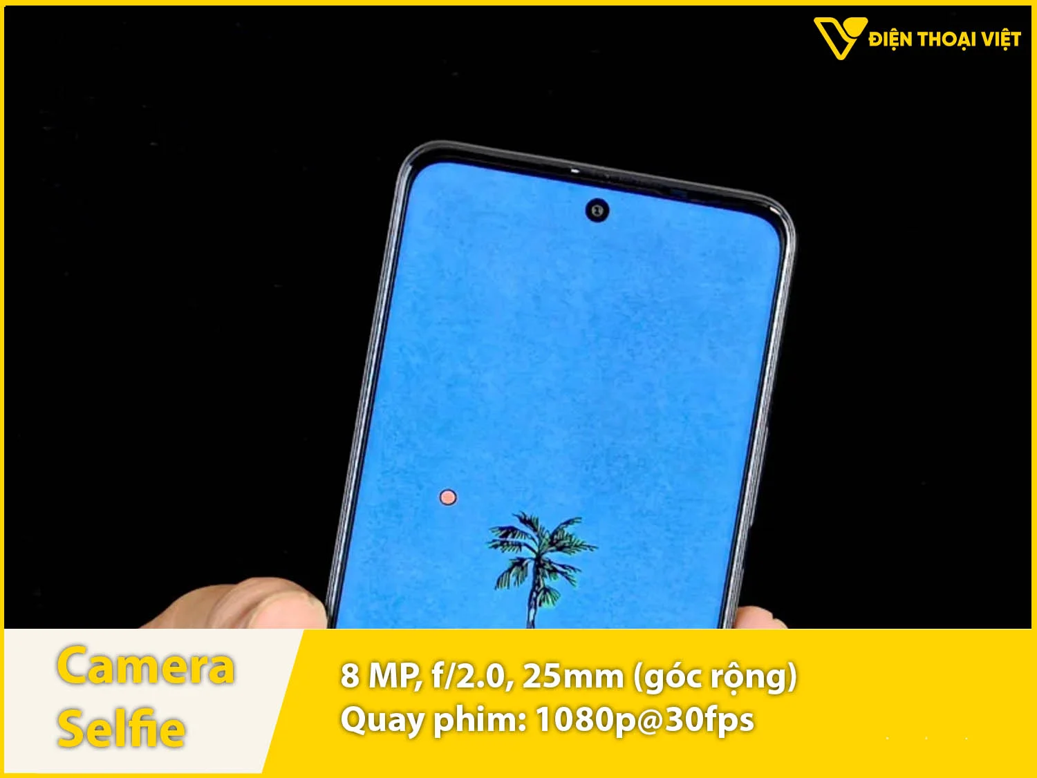 Camera selfie OnePlus Turbo 6X 8MP & Quay video 1080p