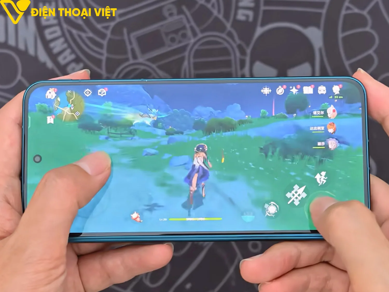 Chơi Genshin Impact trên Vivo X Fold 6