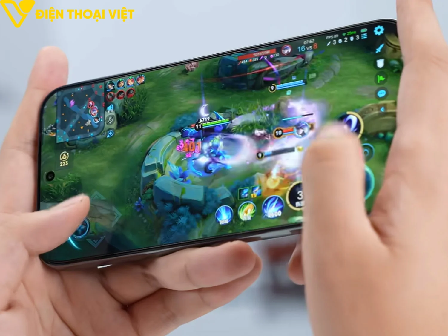 Chơi Vương Giả Vinh Diệu trên Honor X80 Pro Max