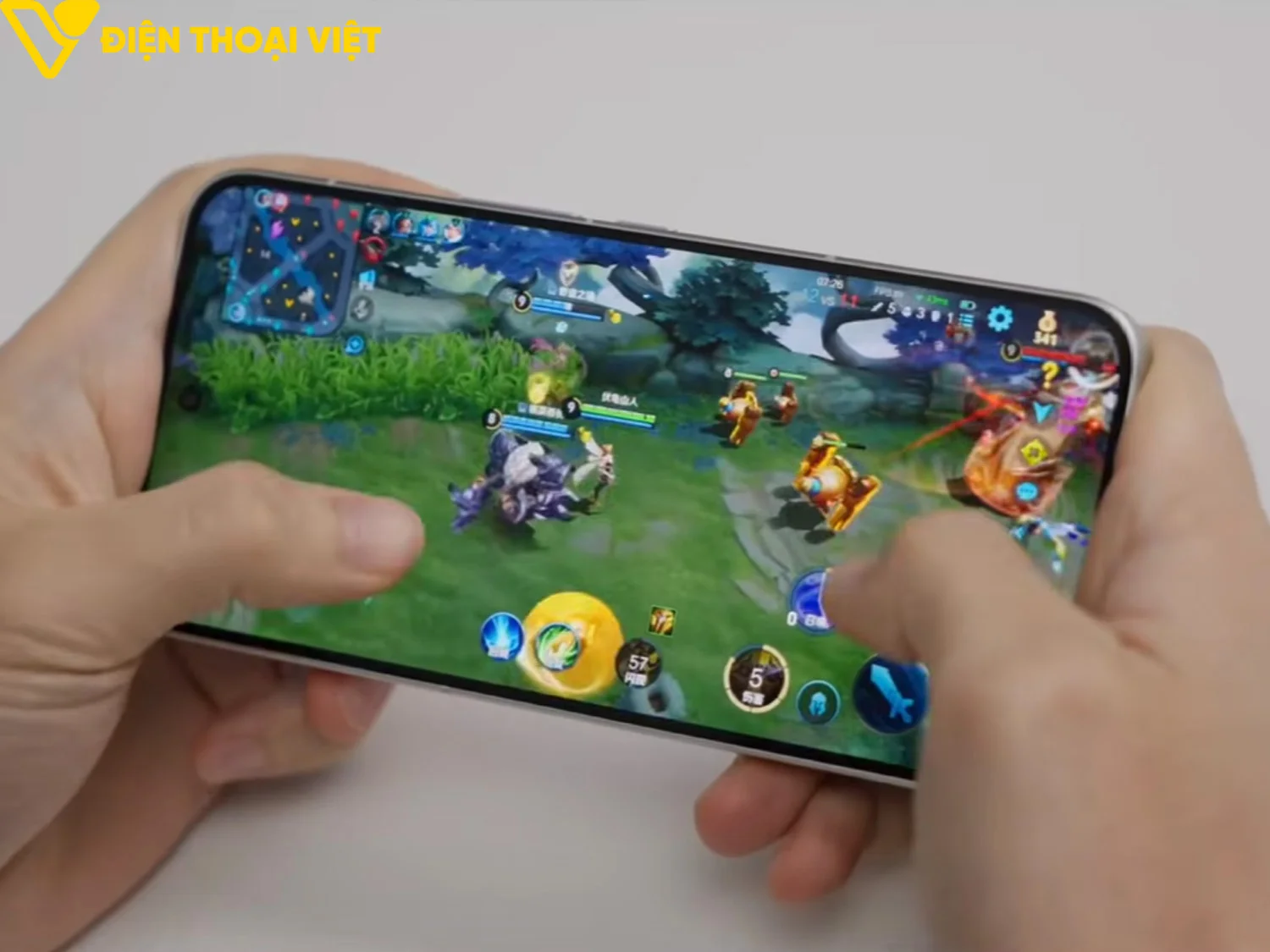 Chơi Vương Giả Vinh Diệu trên OPPO K15