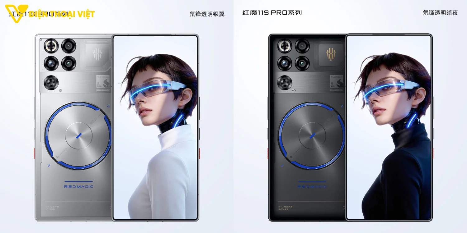 Ngoại hình Red Magic 11s Pro