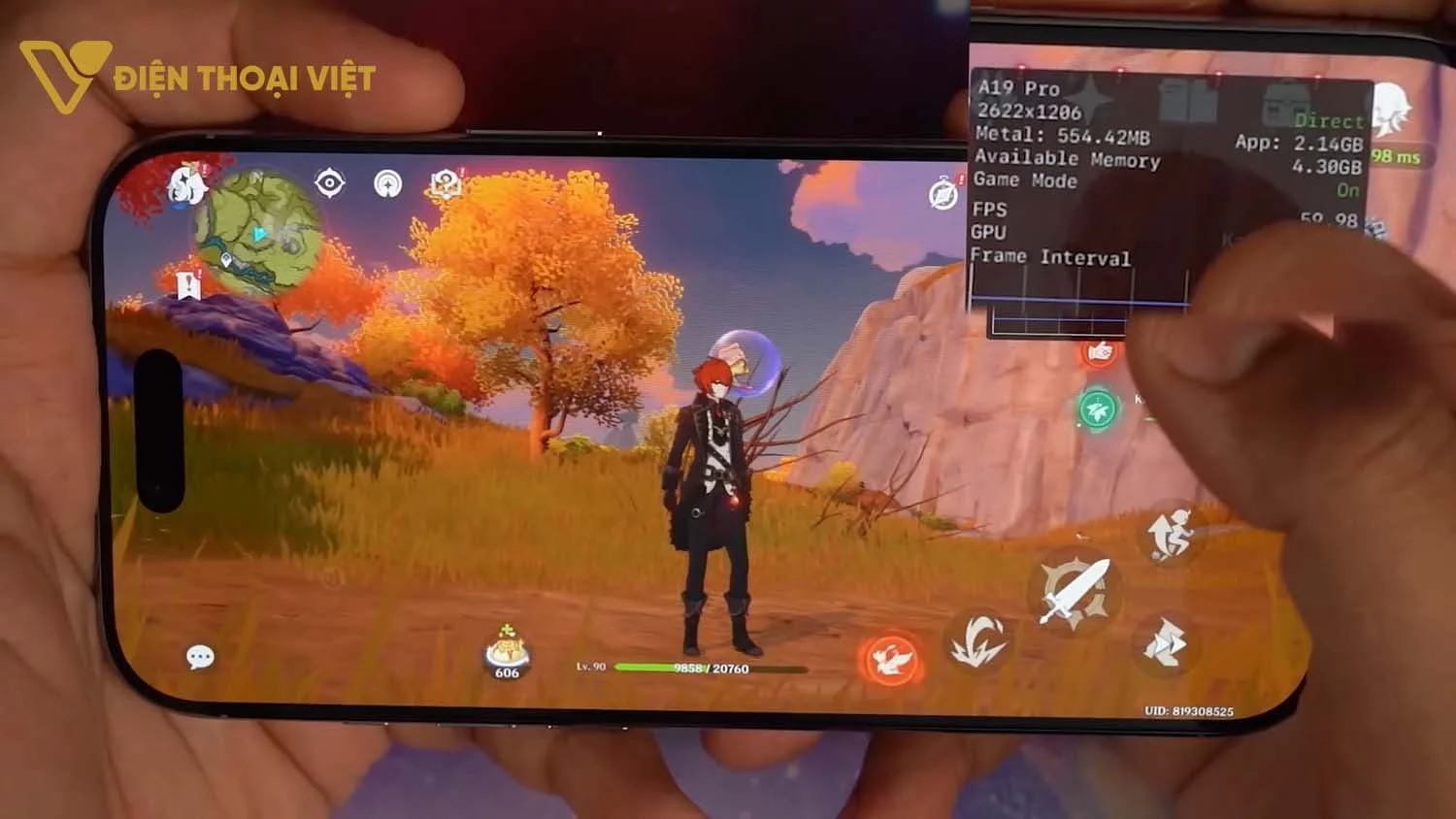 danh-gia-iphone-air-test-game-genshin-impact