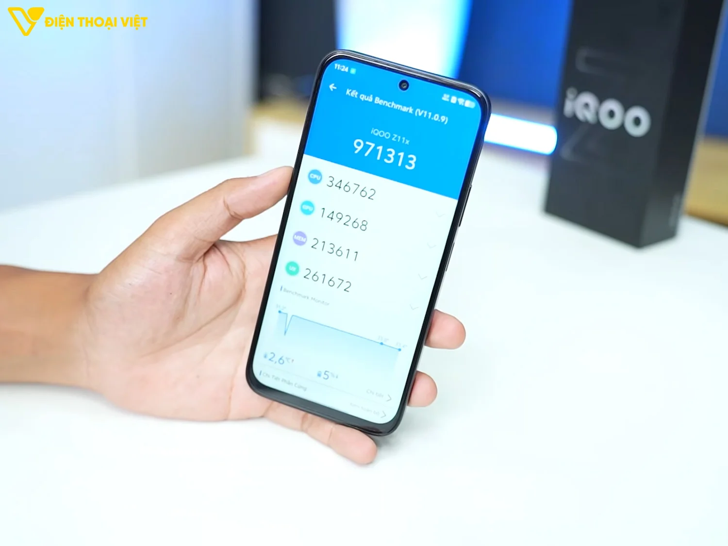 Điểm AnTuTu trên iQOO Z11x