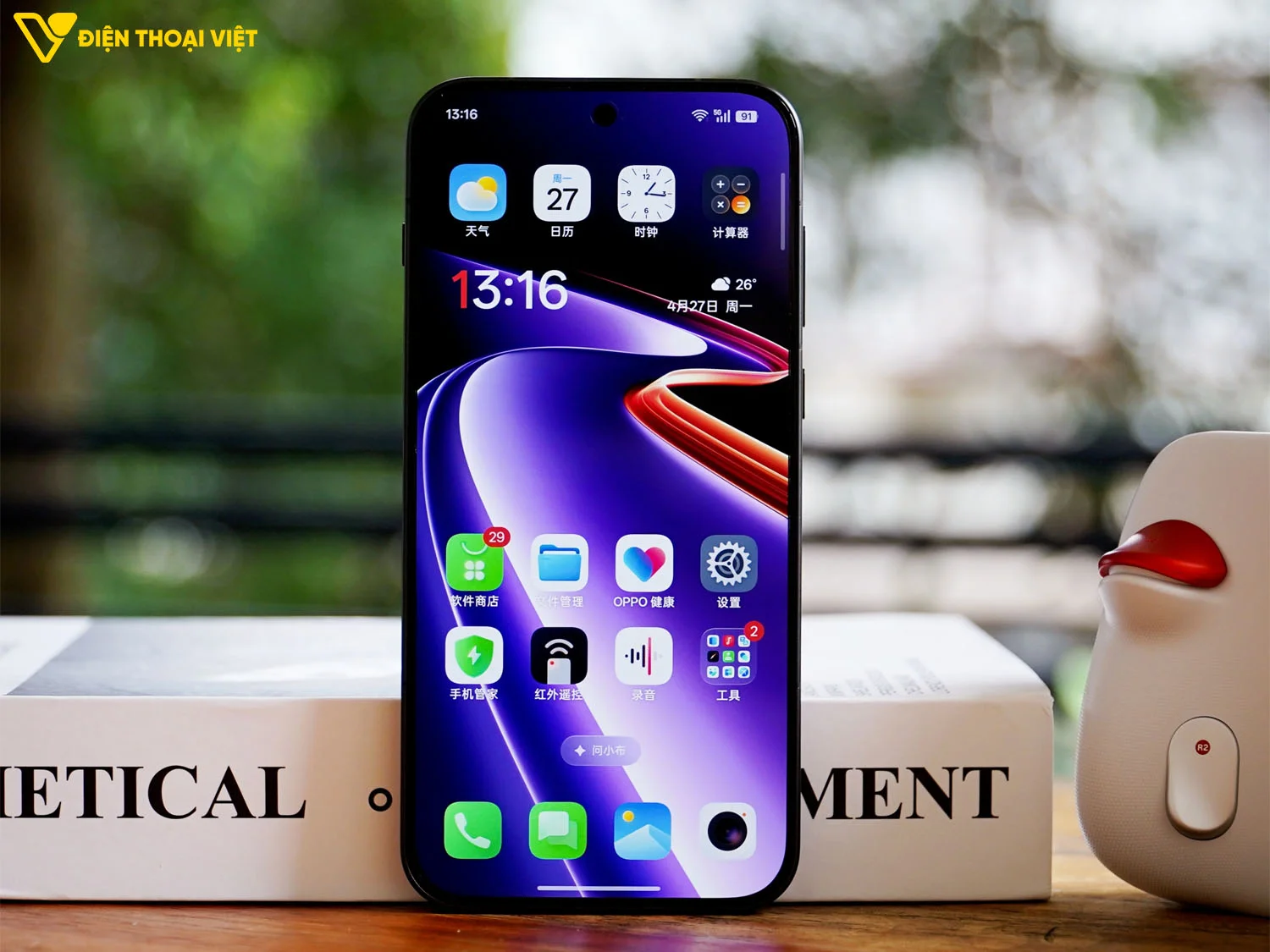 Đánh giá OnePlus Ace 6 Ultra giao diện màn hình chính hệ điều hành ColorOS 16