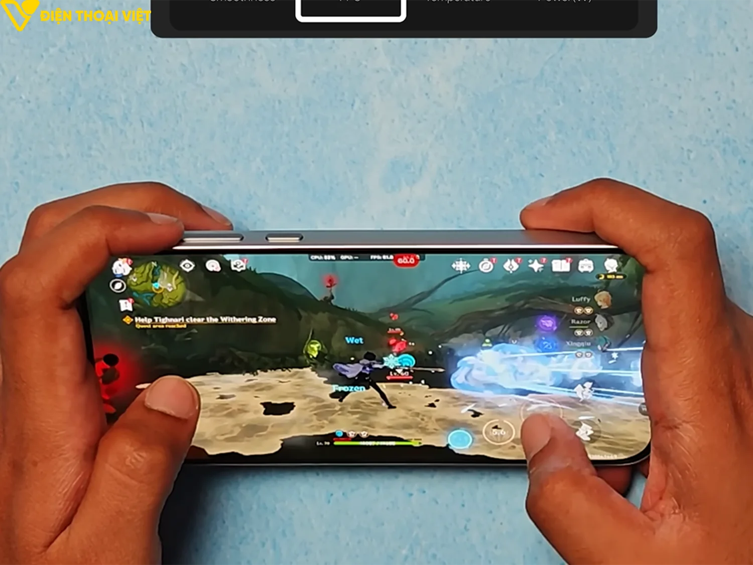 Test game Genshin Impact