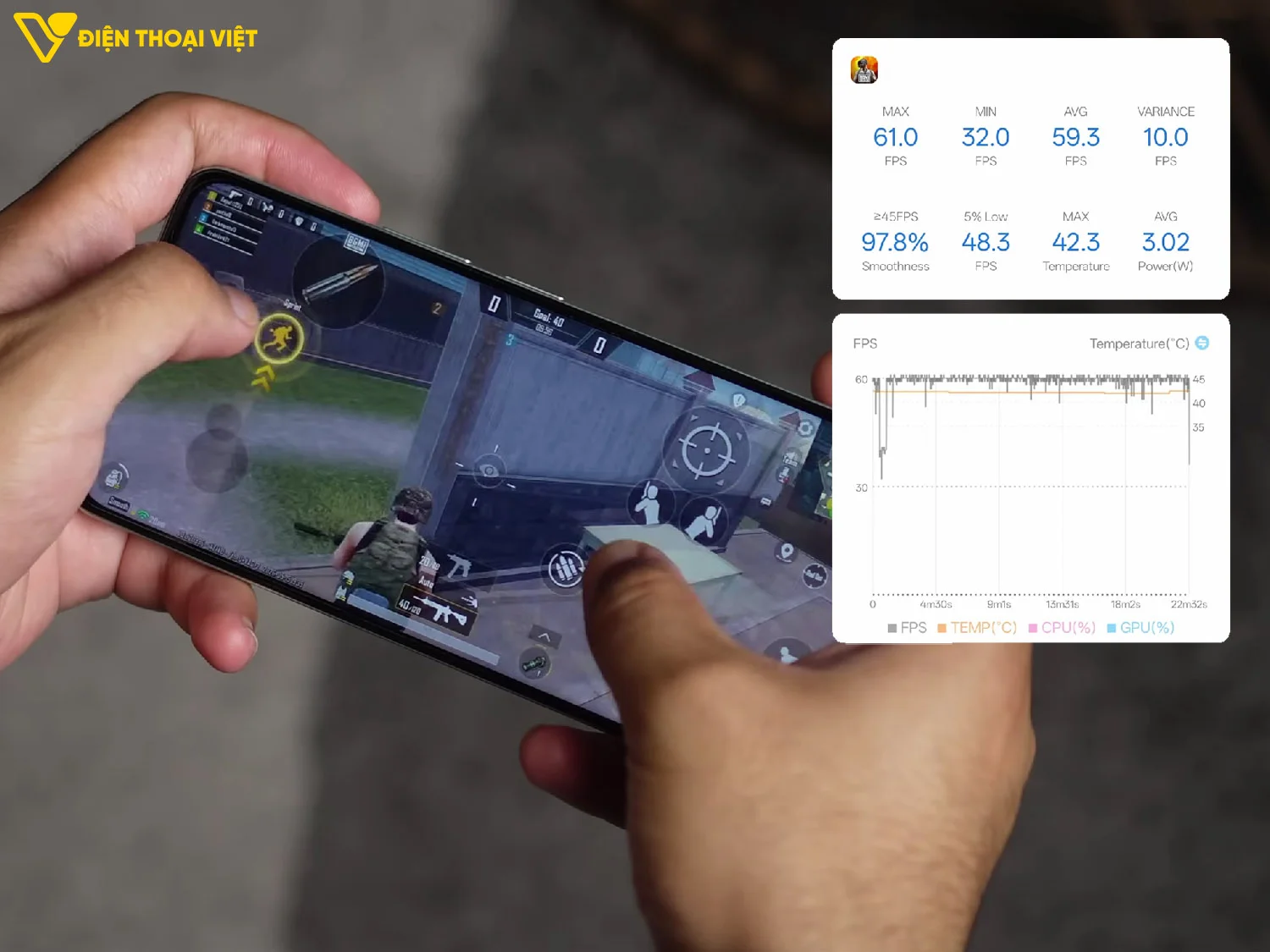 Đánh giá OnePlus Turbo 6X: Test game PUBG Mobile