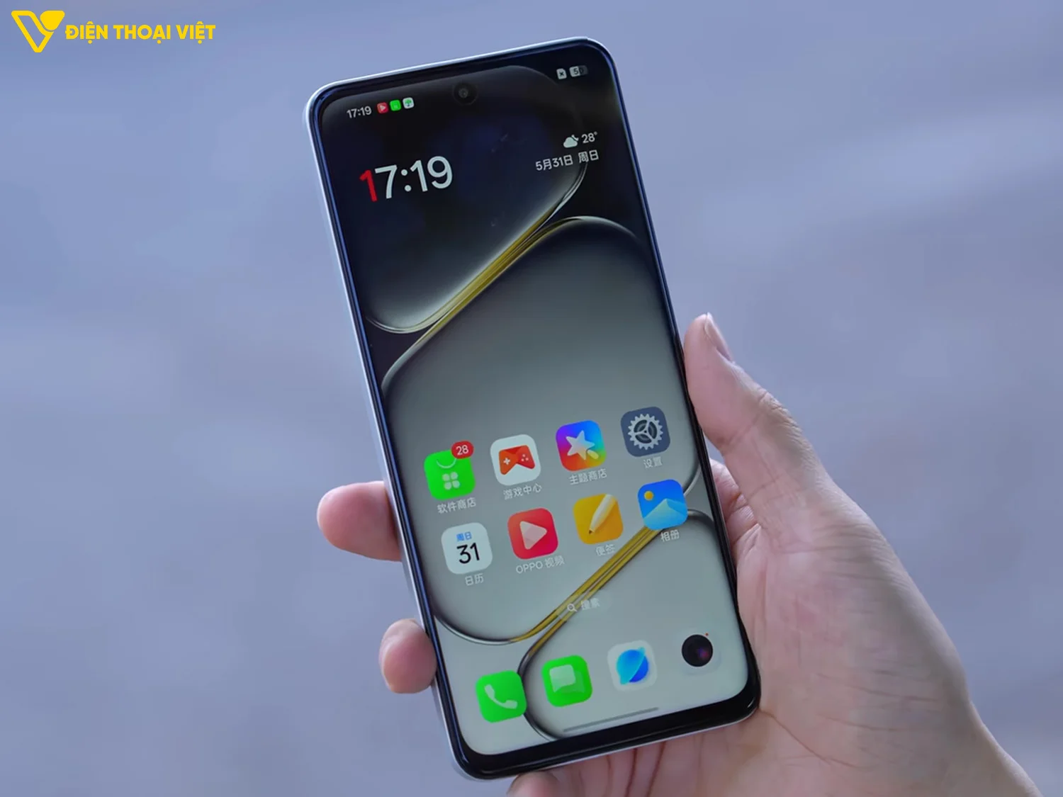 Thiết kế mặt trước OnePlus Turbo 6X