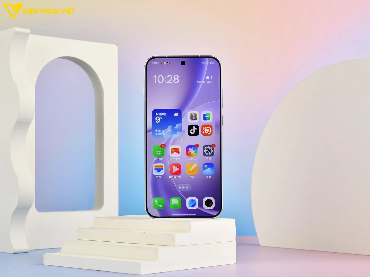 Thiết kế tối giản trên OPPO Find X9s Pro
