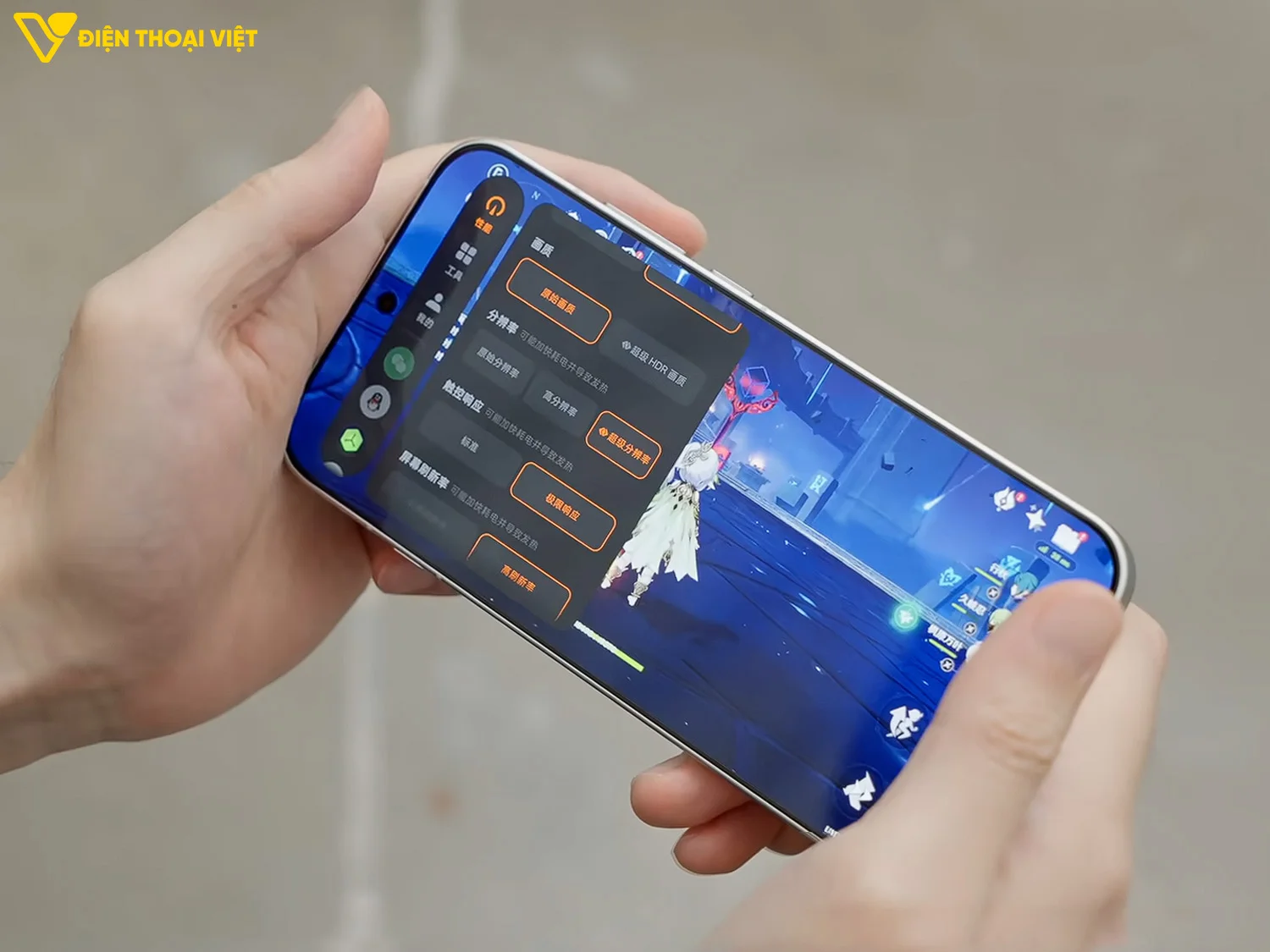 Đánh giá OPPO Reno16: Test game Genshin Impact