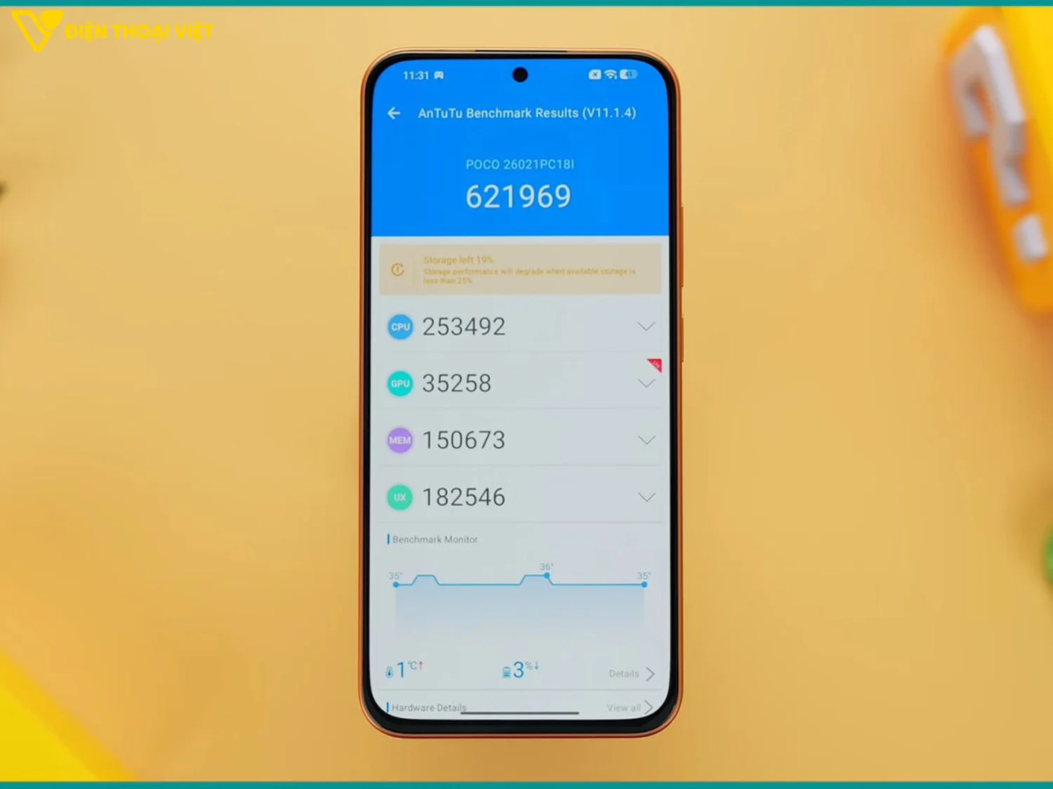 Đánh giá POCO M8 Power: Hiệu năng đạt 621.969 điểm AnTuTu V11
