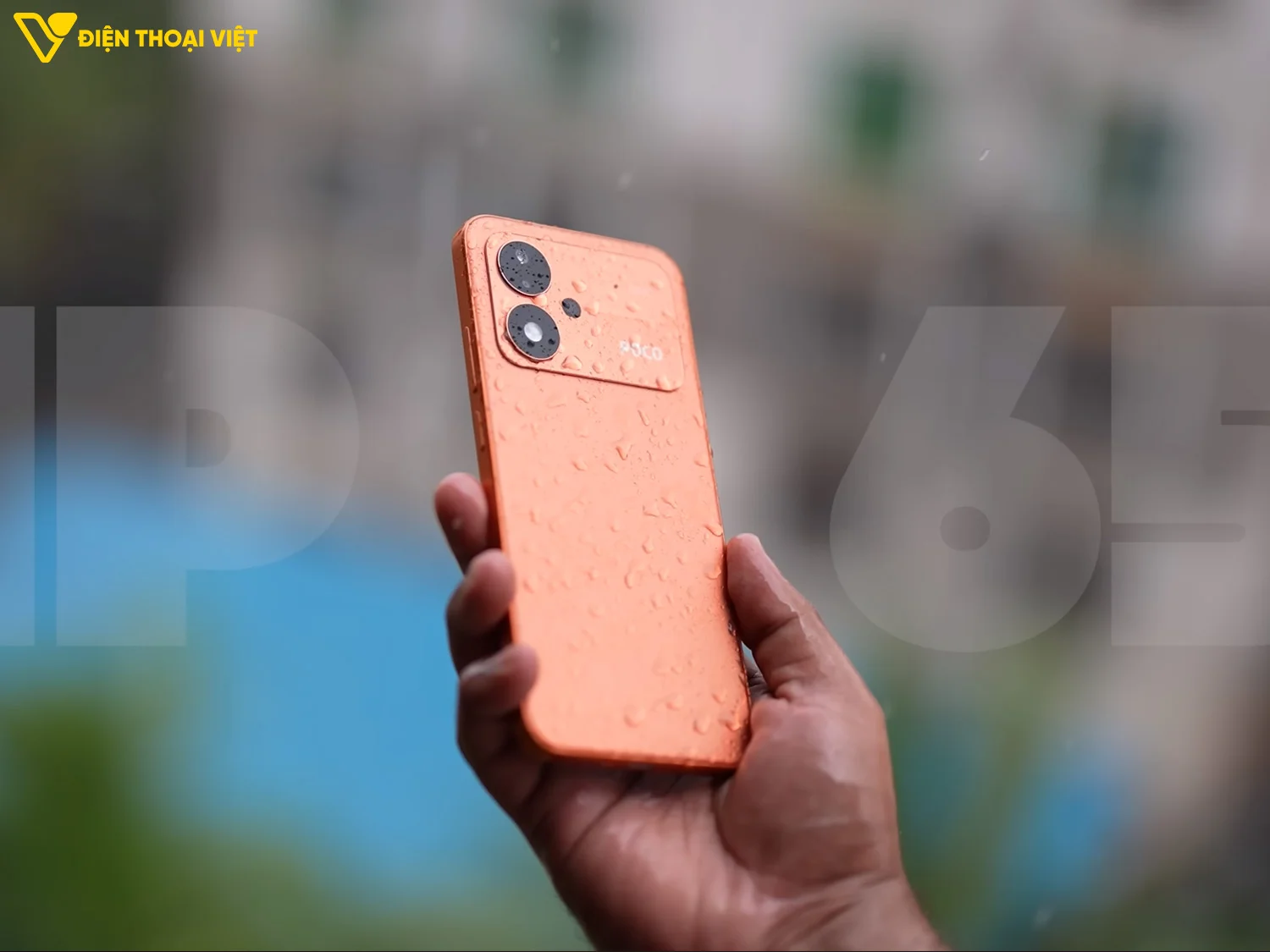 Điện thoại POCO M8 Power có kháng nước và bụi IP65