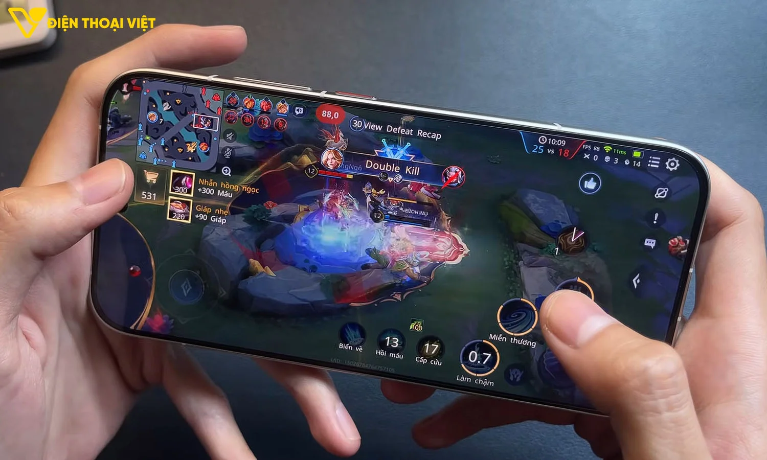 Test game Liên Quân Mobile