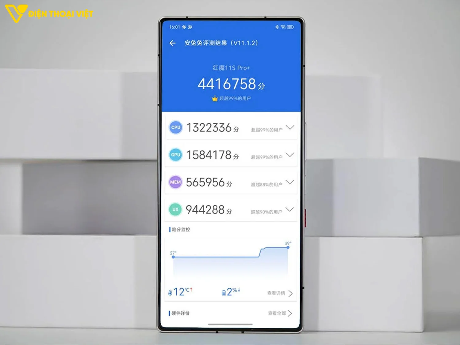 Hiệu năng Red Magic 11S Pro Plus