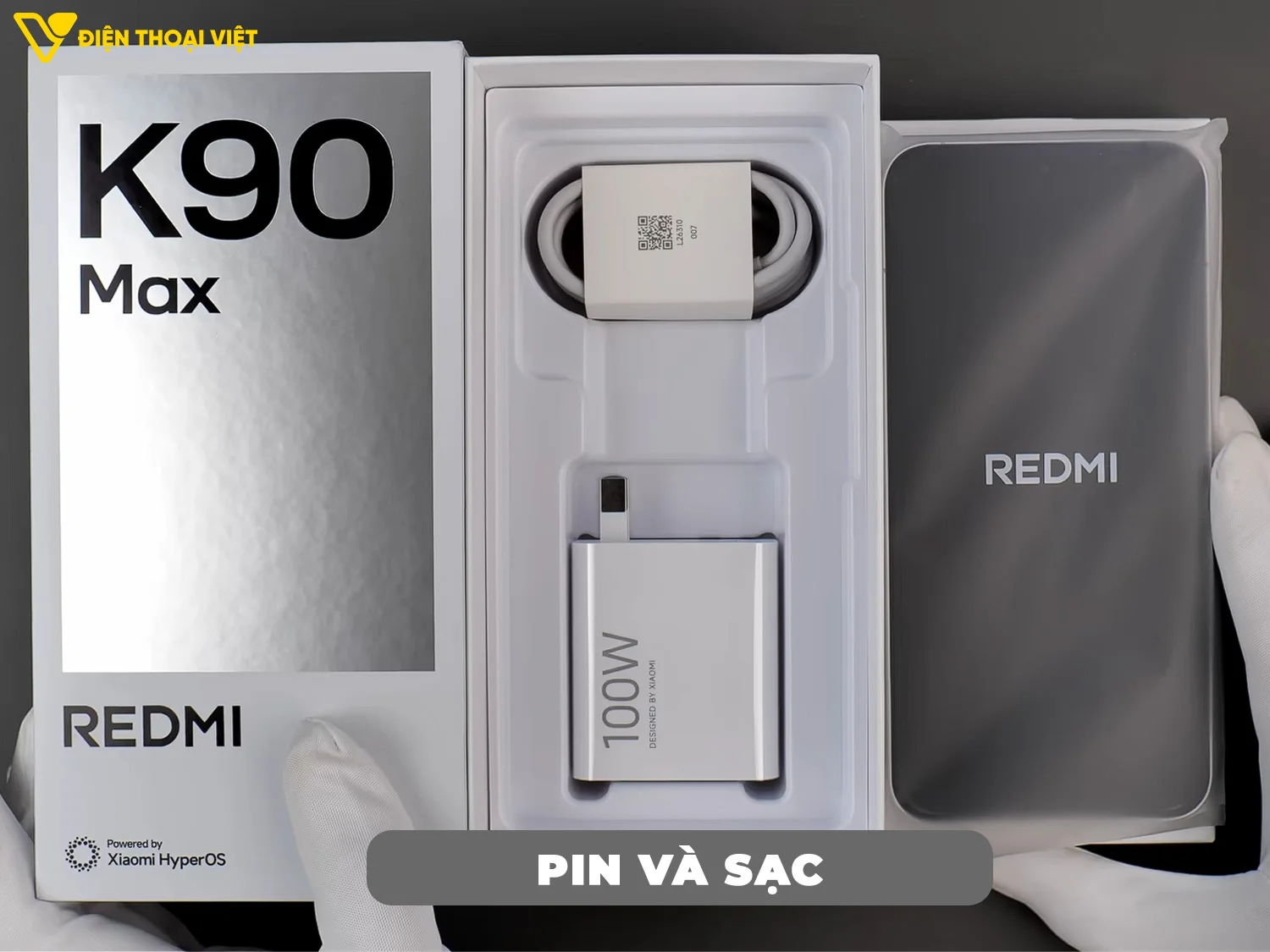 Bộ phụ kiện sạc pin REDMI K90 Max