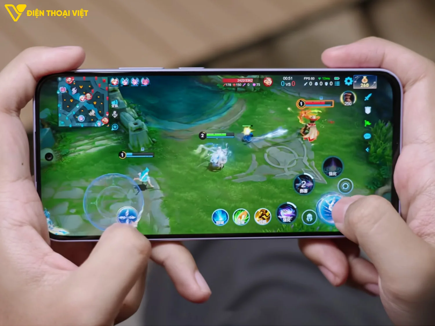 Test game Vương Giả Vinh Diệu trên REDMI Note 17