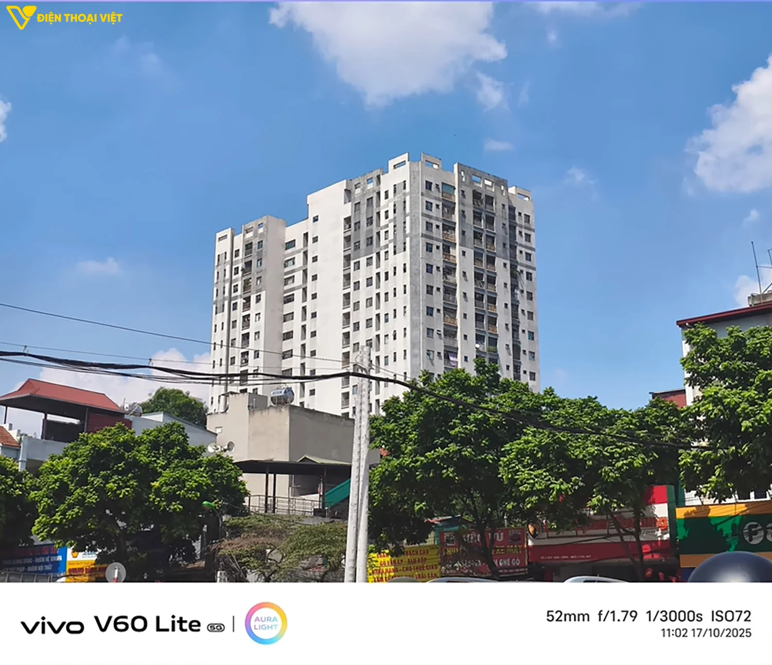 Chụp ảnh zoom 2X khá chi tiết