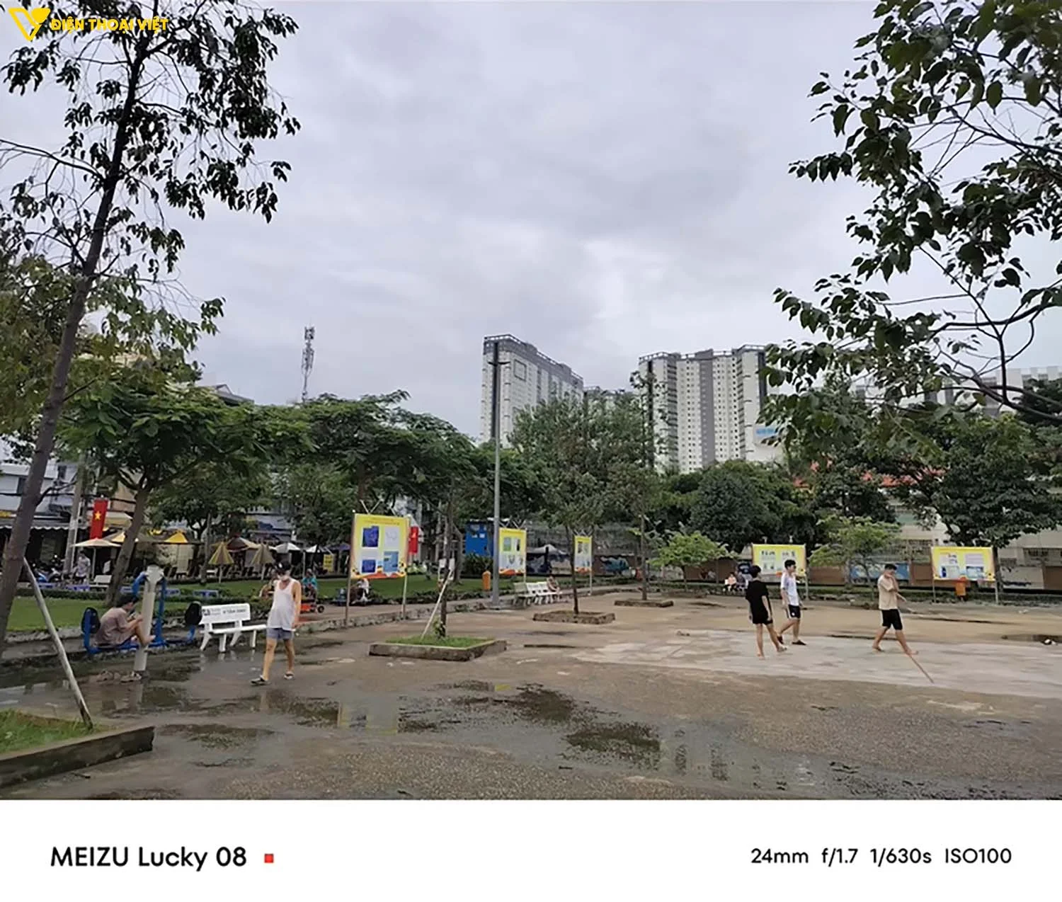 Meizu Lucky 08 ít tính năng bổ trợ camera, ảnh thiếu sáng chưa đủ tốt