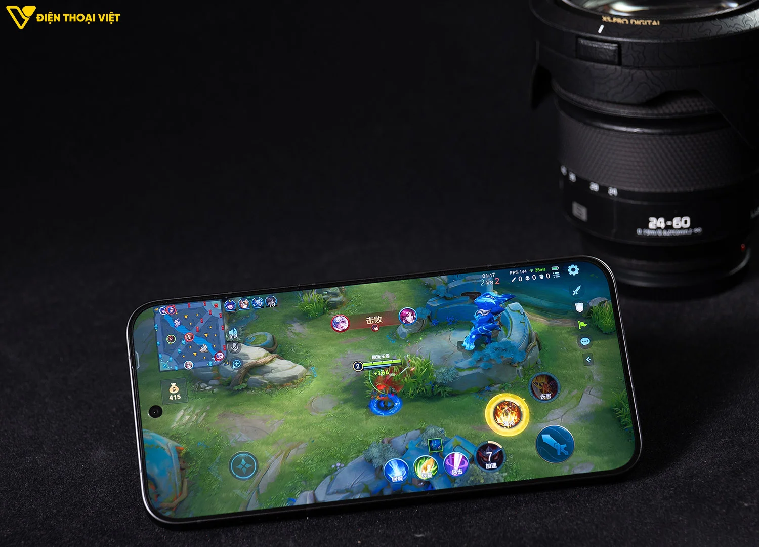 Loại tấm nền LTPO AMOLED trên iQOO 15 Ultra đạt tới độ sáng 8000 nits